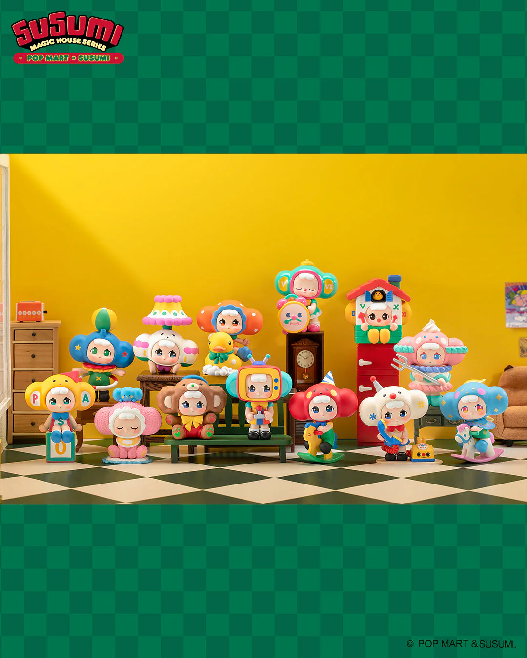 POP MART Susumi Magic House Series