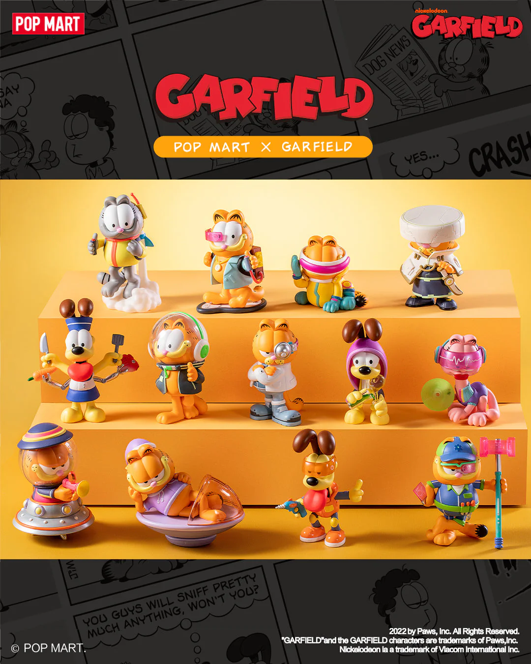 POP MART Garfield Future Fantasy Series