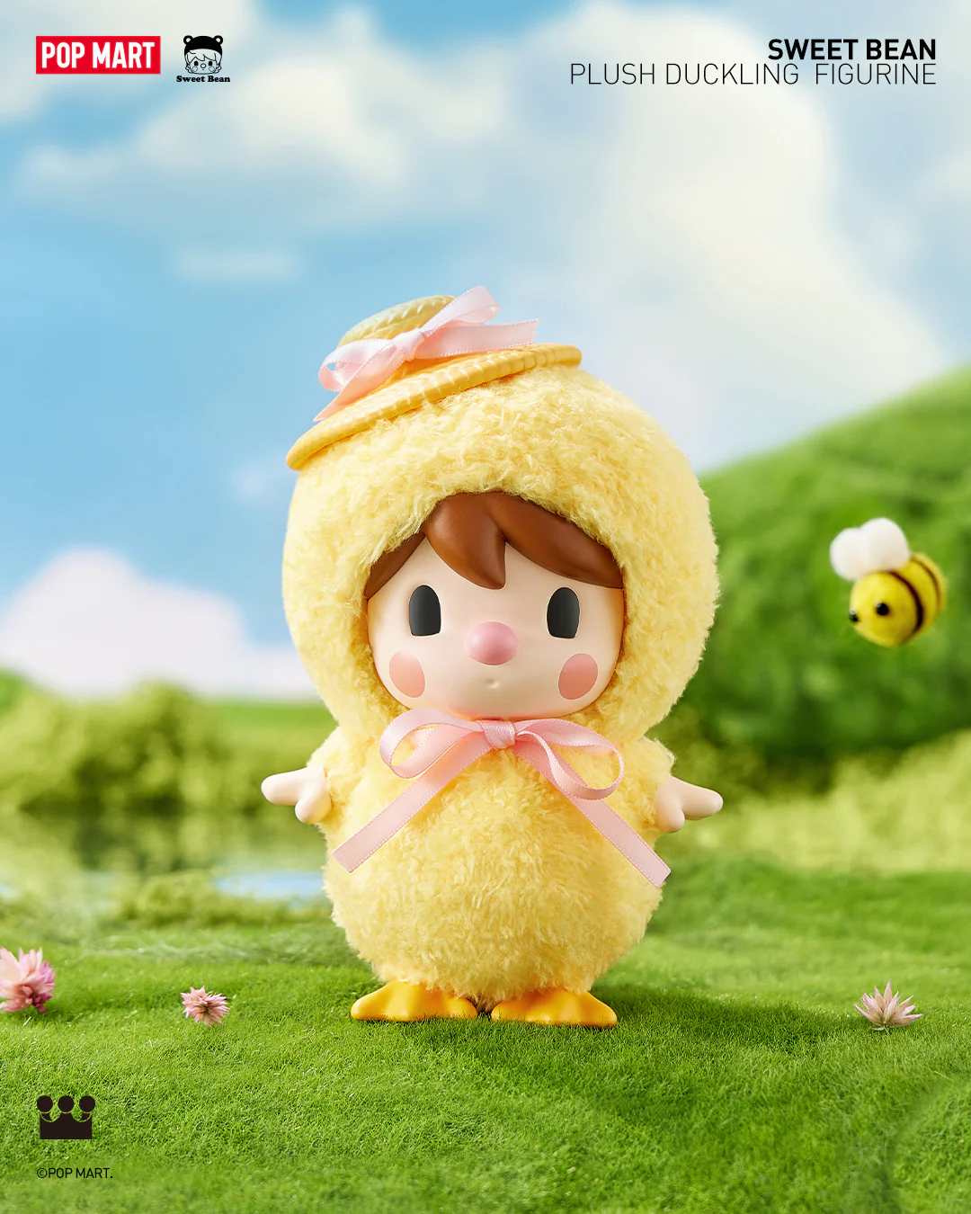 POP MART Sweet Bean Plush Duckling Figure