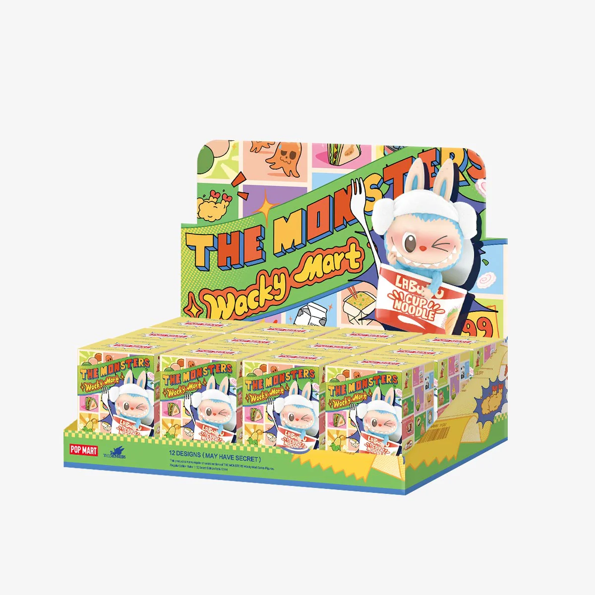 THE MONSTERS Wacky Mart Series Figures Pop mart labubu