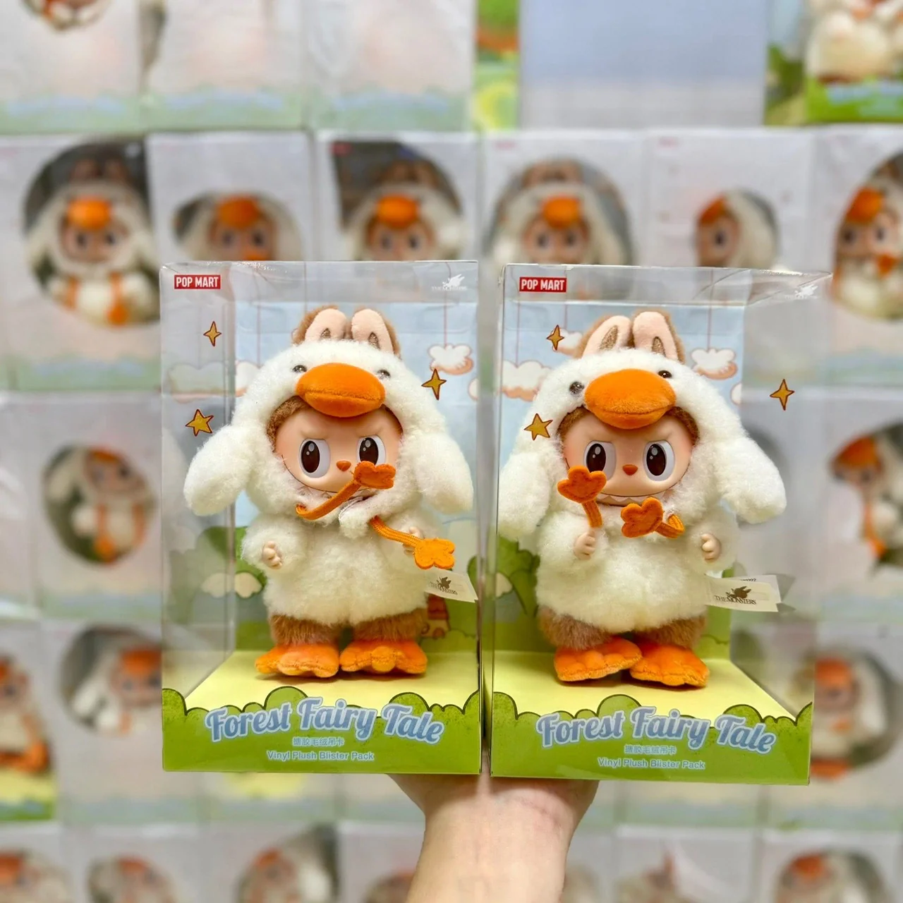 POP MART THE MONSTERS LABUBU Forest Fairy Tale Series Duck Vinyl Plush Pendant