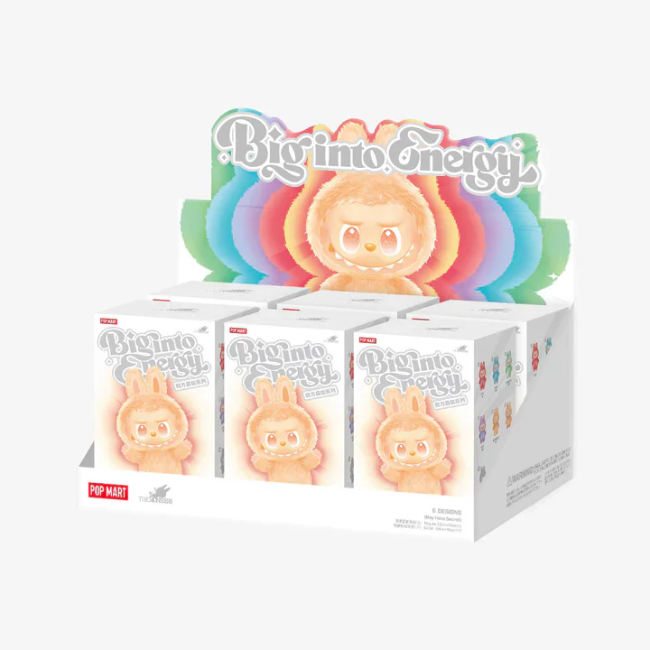 THE MONSTERS Big into Energy Series-Vinyl Plush Pendant Blind Box labubu 3.0
