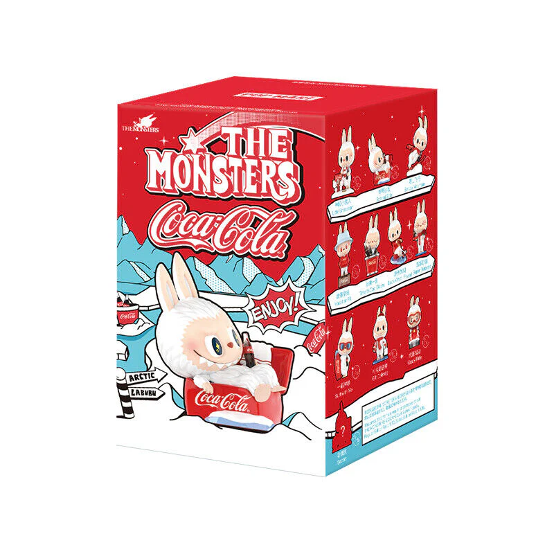 THE MONSTERS COCA-COLA Series blind box Figures