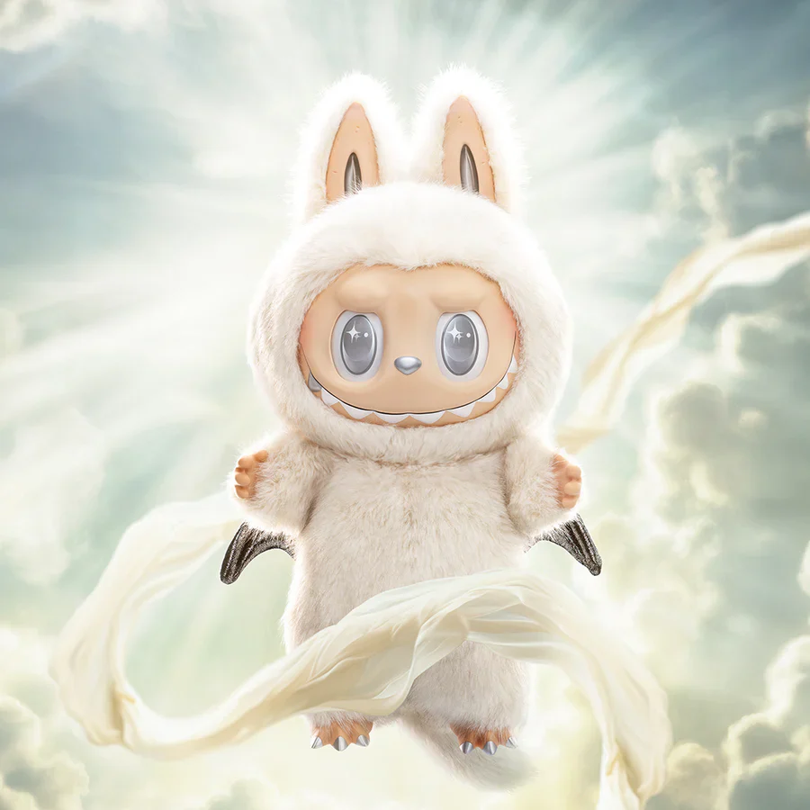 POP MART THE MONSTERS ANGEL IN CLOUDS Vinyl Plush Doll ZIMOMO 58cm