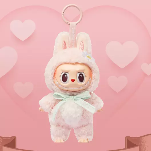 POP MART MOKOKO Sweetheart Series Vinyl Plush Doll Pendant Keychain