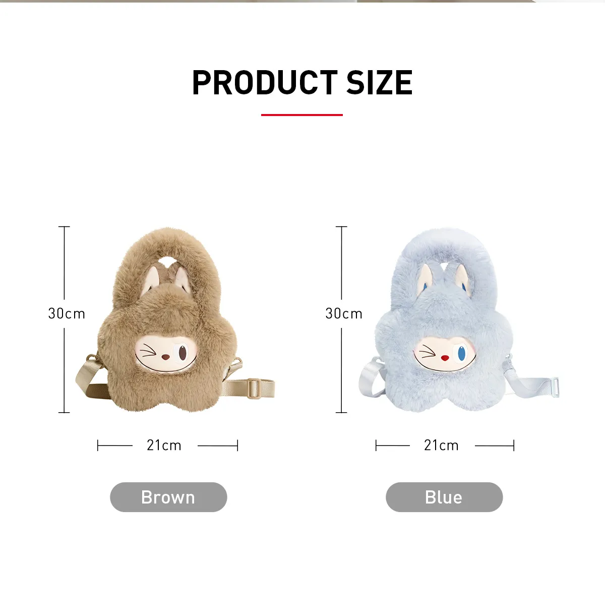 POP MART The monsters labubu classic Series-Plush Flower Bag