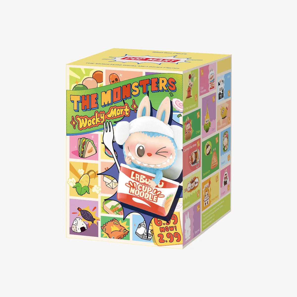 THE MONSTERS Wacky Mart Series Figures Pop mart labubu