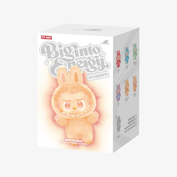 THE MONSTERS Big into Energy Series-Vinyl Plush Pendant Blind Box labubu 3.0
