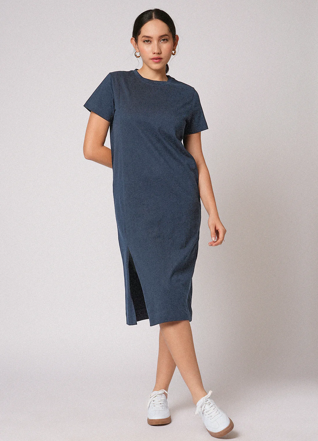 Indigo T-Shirt Midi