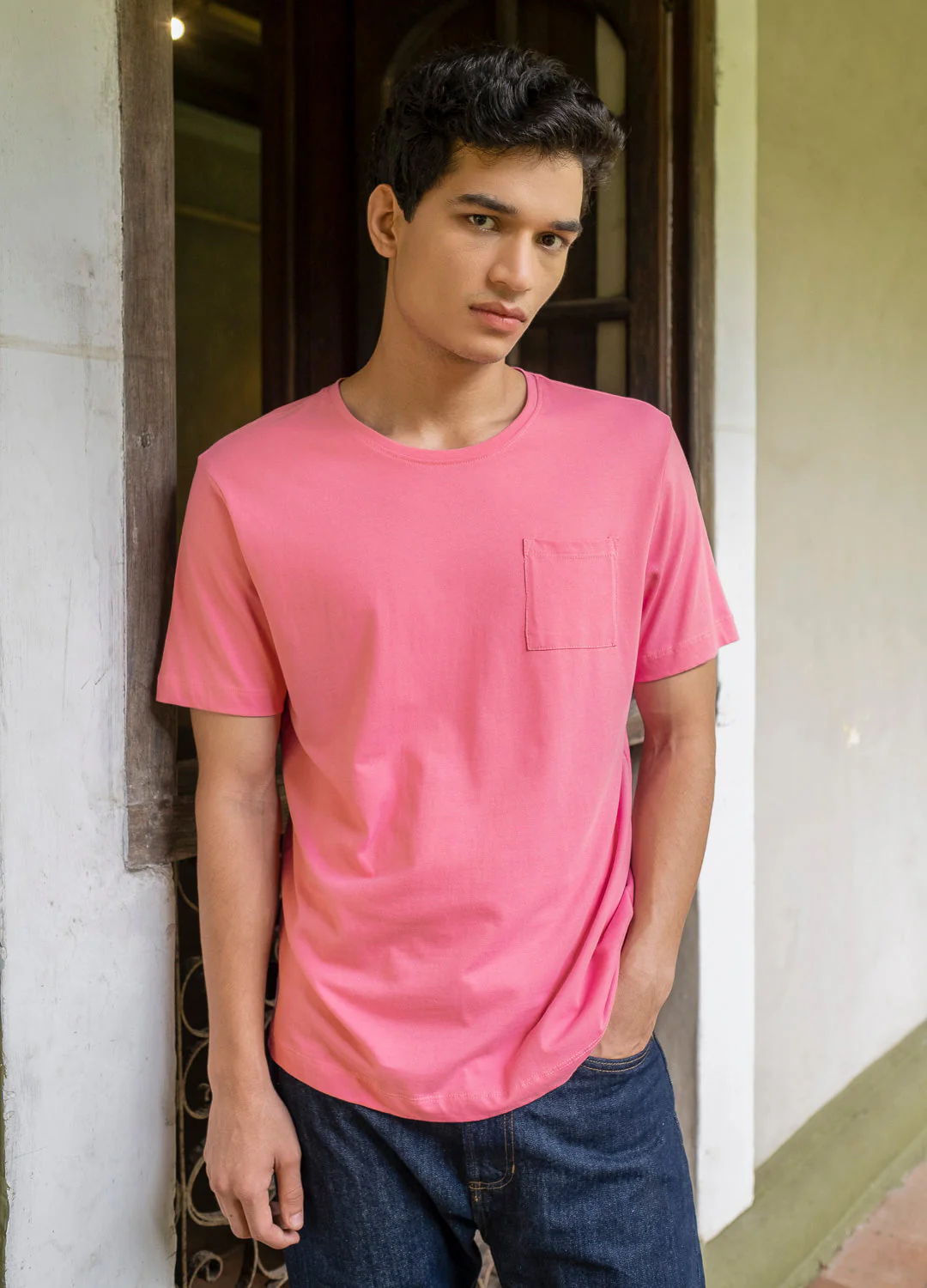 Bubblegum Relaxed Pocket Tee
