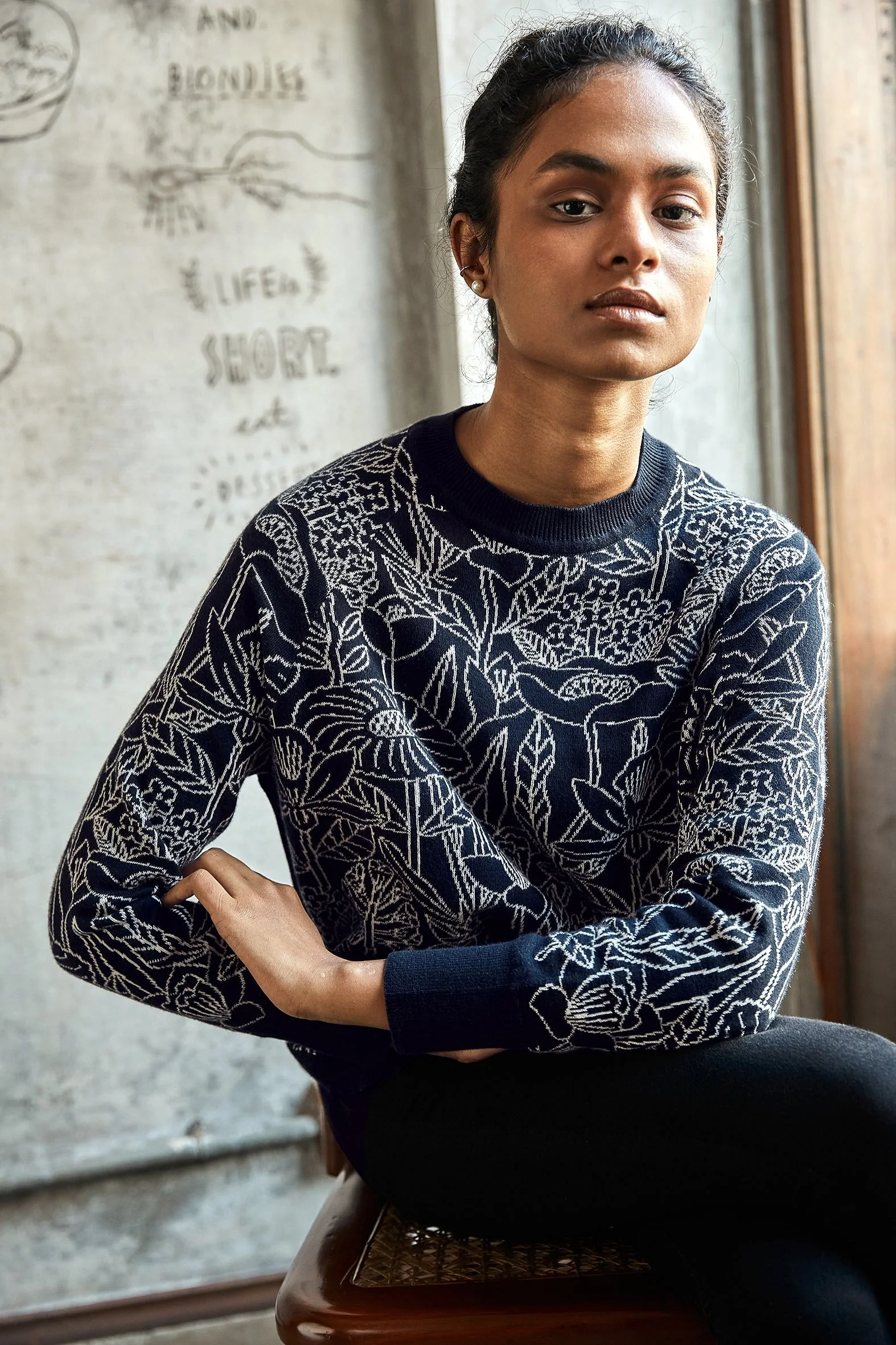 Eclipse Botanical Sweater