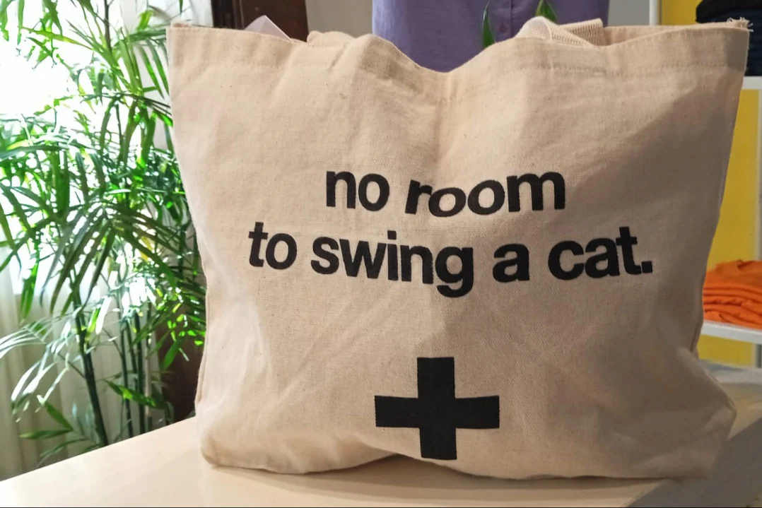 NN+ Tote Bag No Room to Swing a Cat (Small)