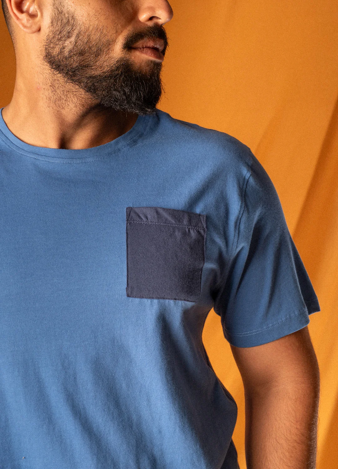 Cobalt Pocket Tee
