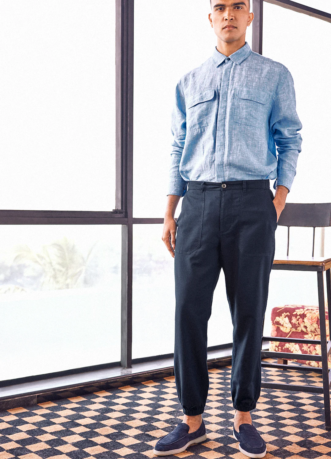 The Shashi-Burman Linen Set