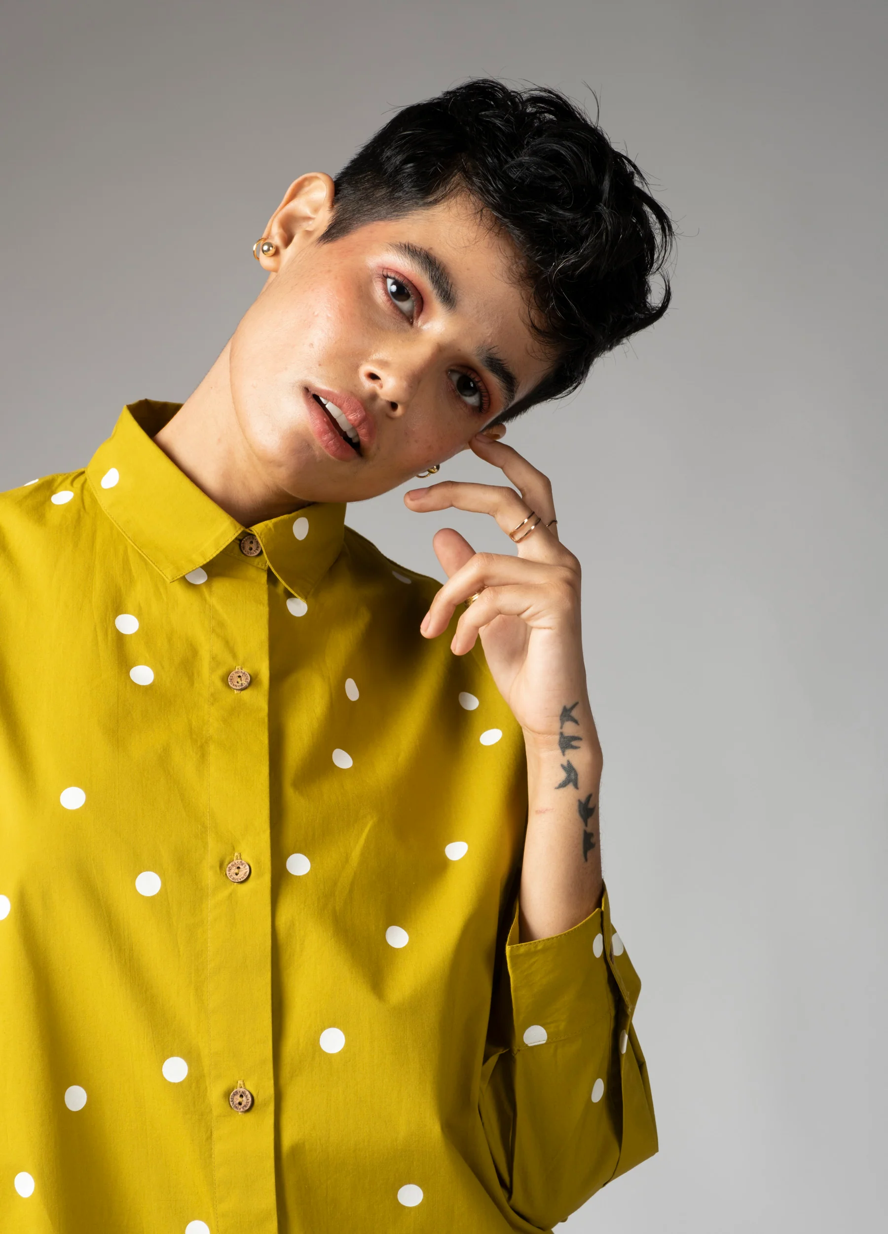 Avocado Polka Anywhere Shirt