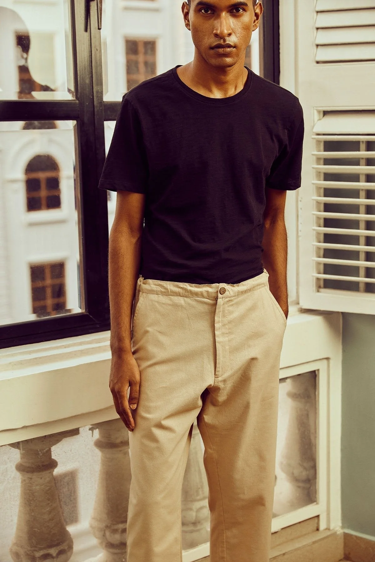 Sand Relaxed Pants