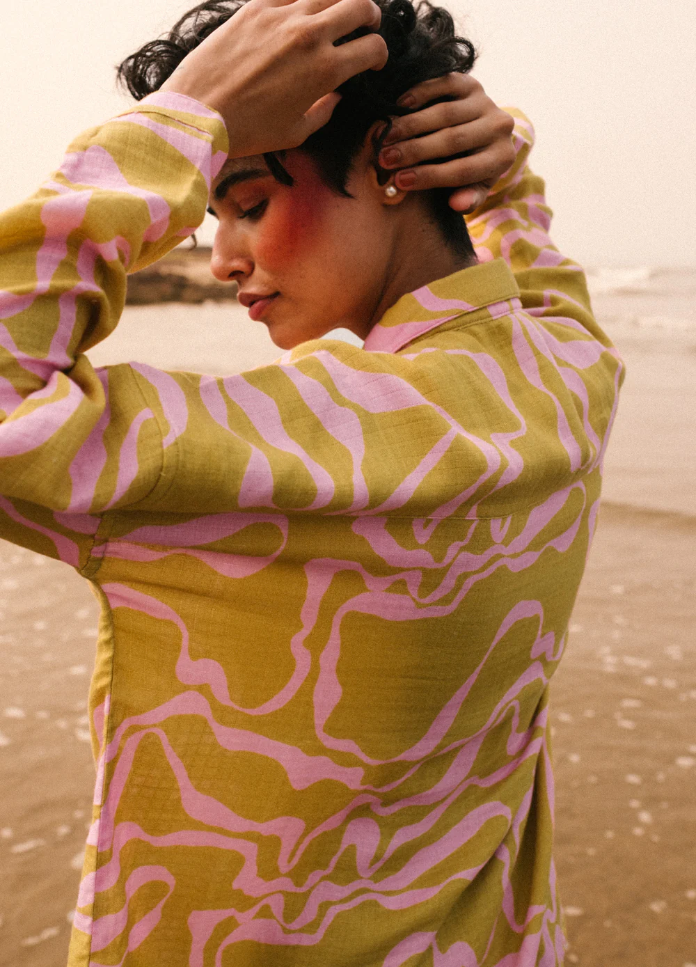 Low Tide Side-Slit Shirt