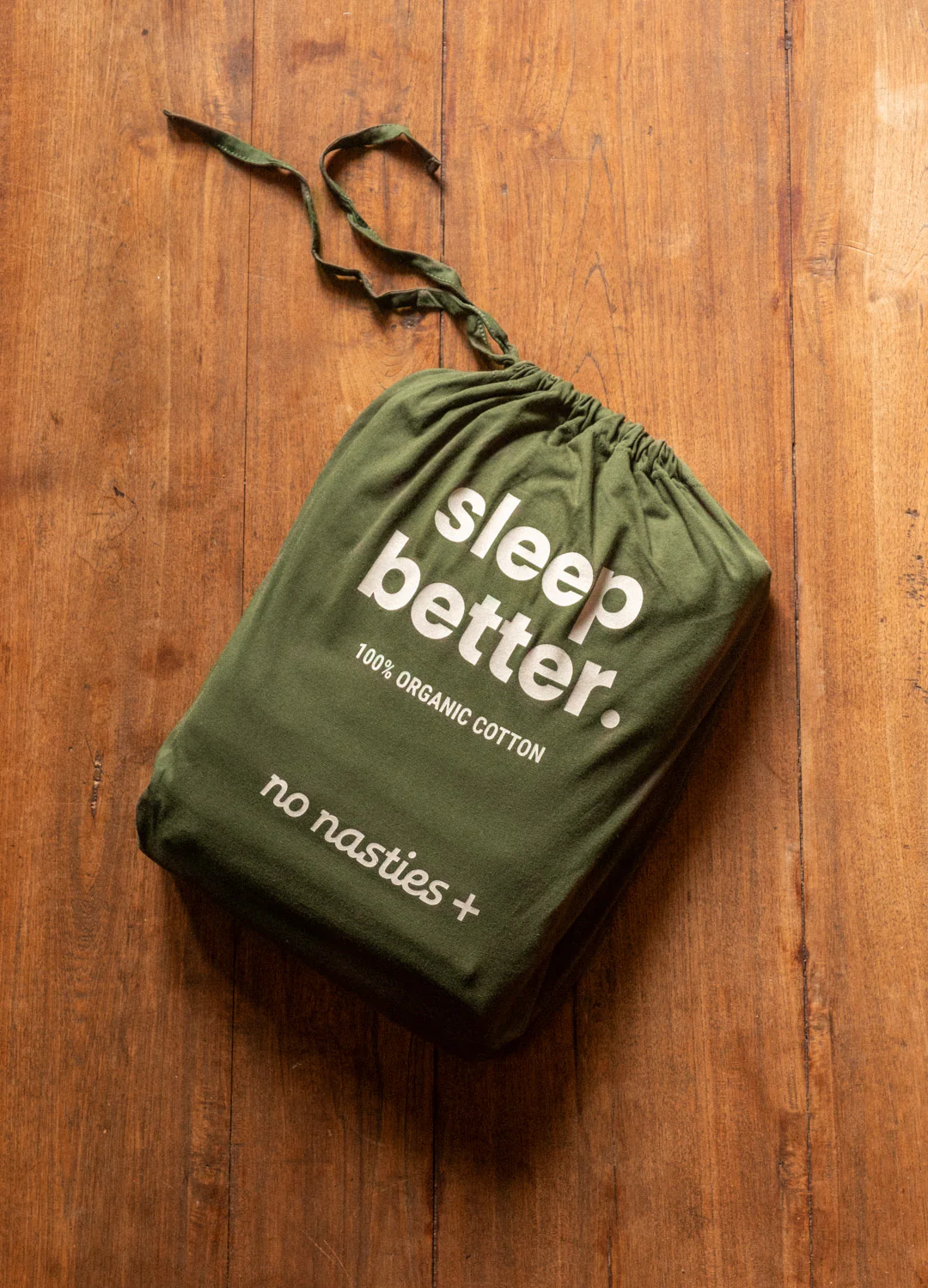 Olive Jersey Bedsheet Set