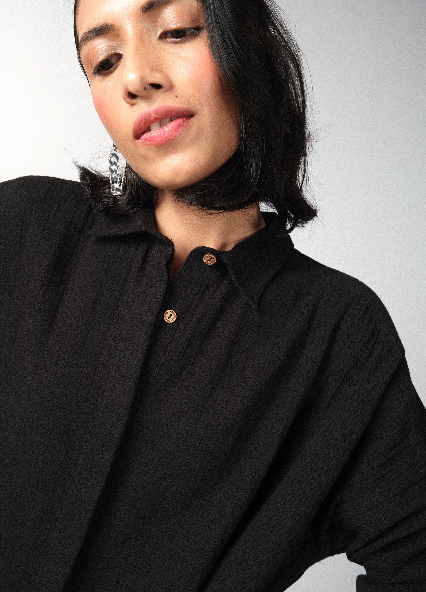 Black Relaxed Shirt