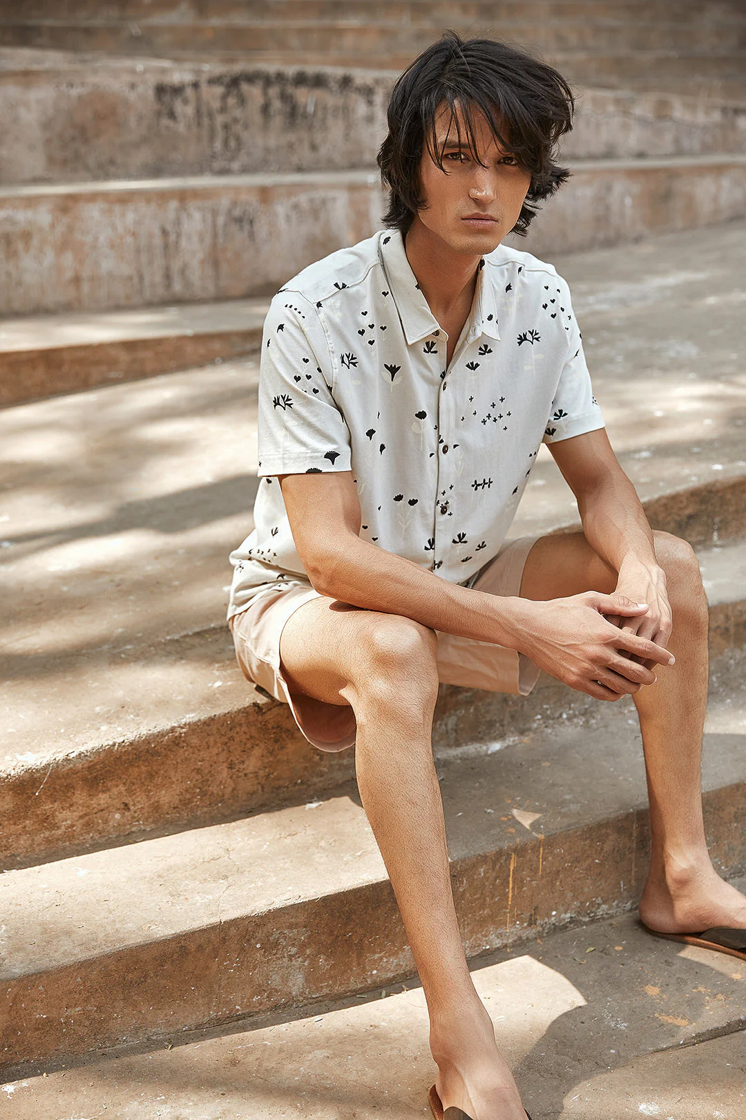 Flora Half-Sleeve Shirt