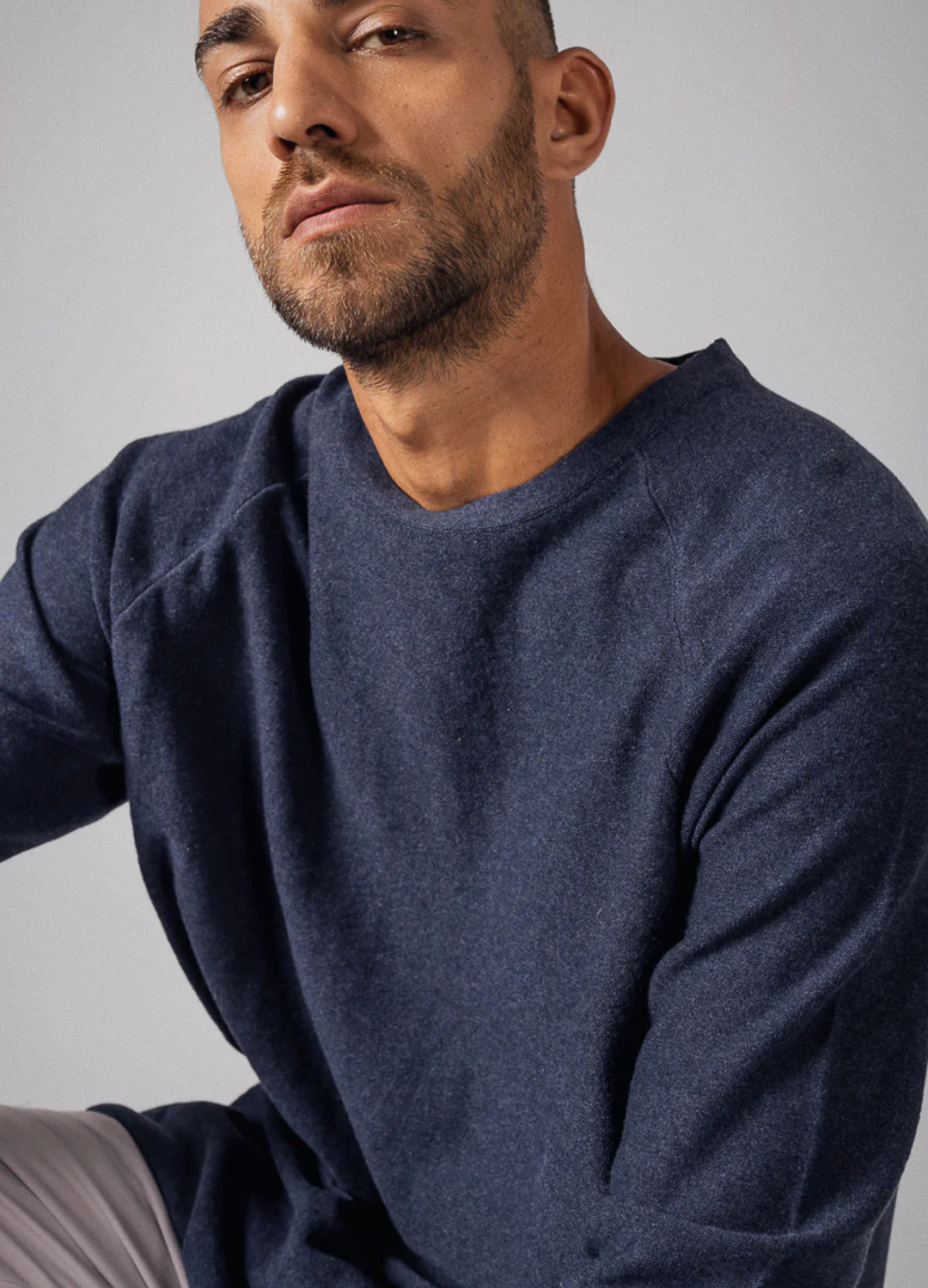 Indigo Raglan Jumper