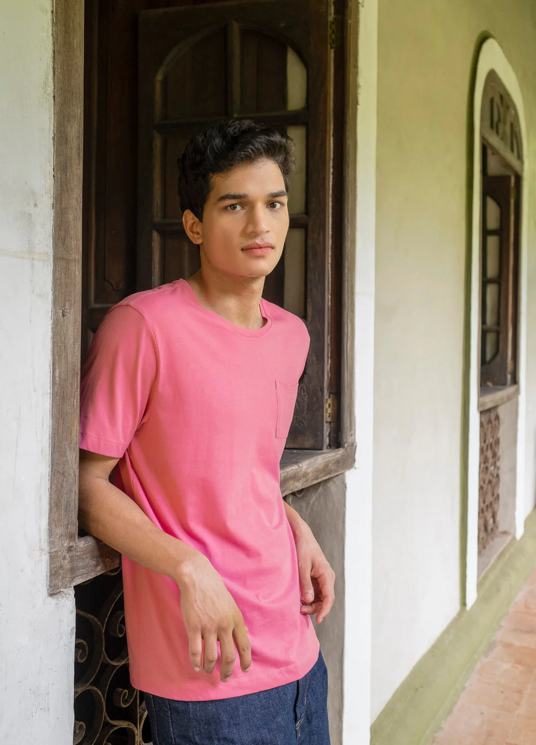 Bubblegum Relaxed Pocket Tee