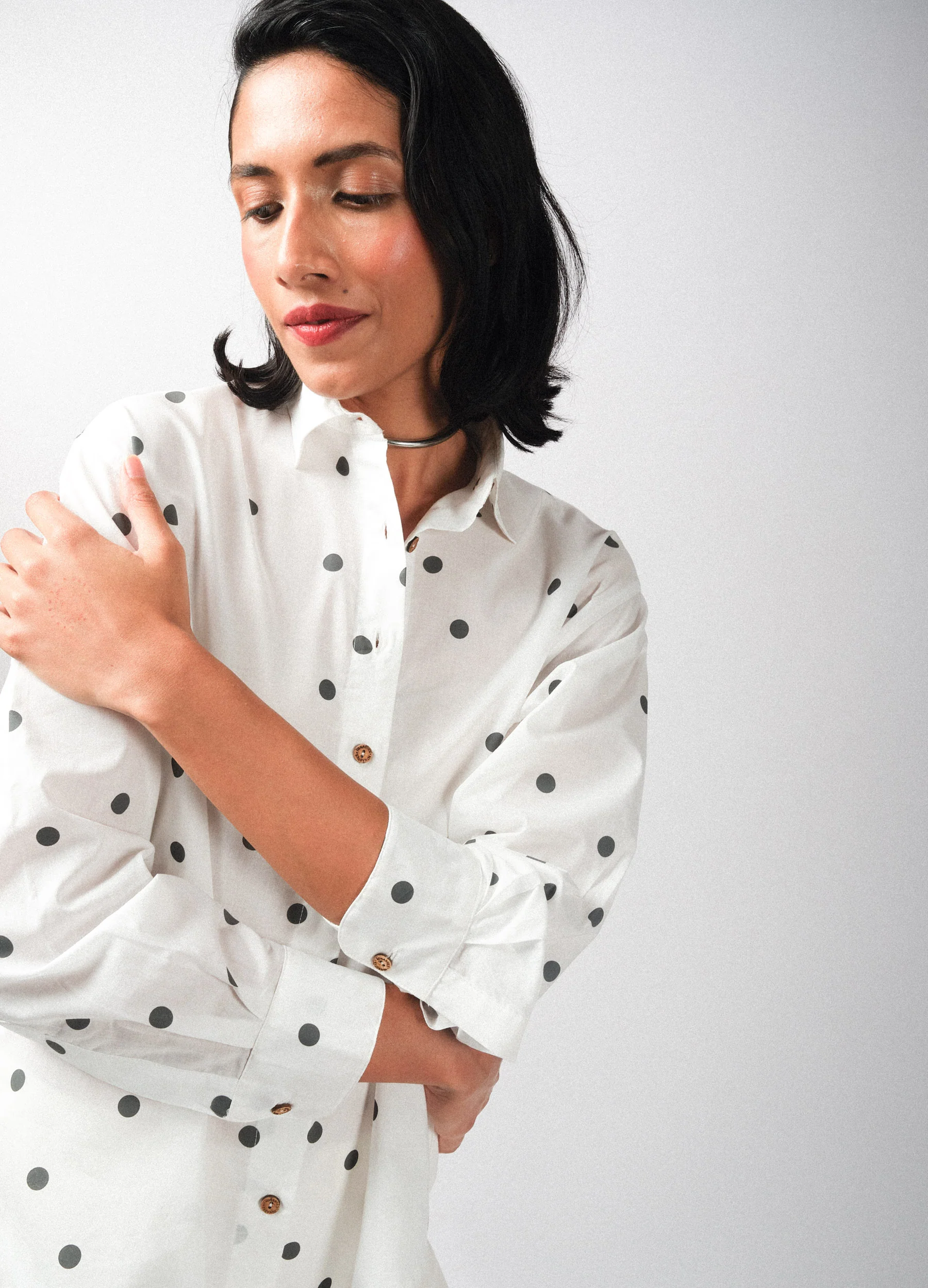 Coconut Polka Girlfriend Shirt