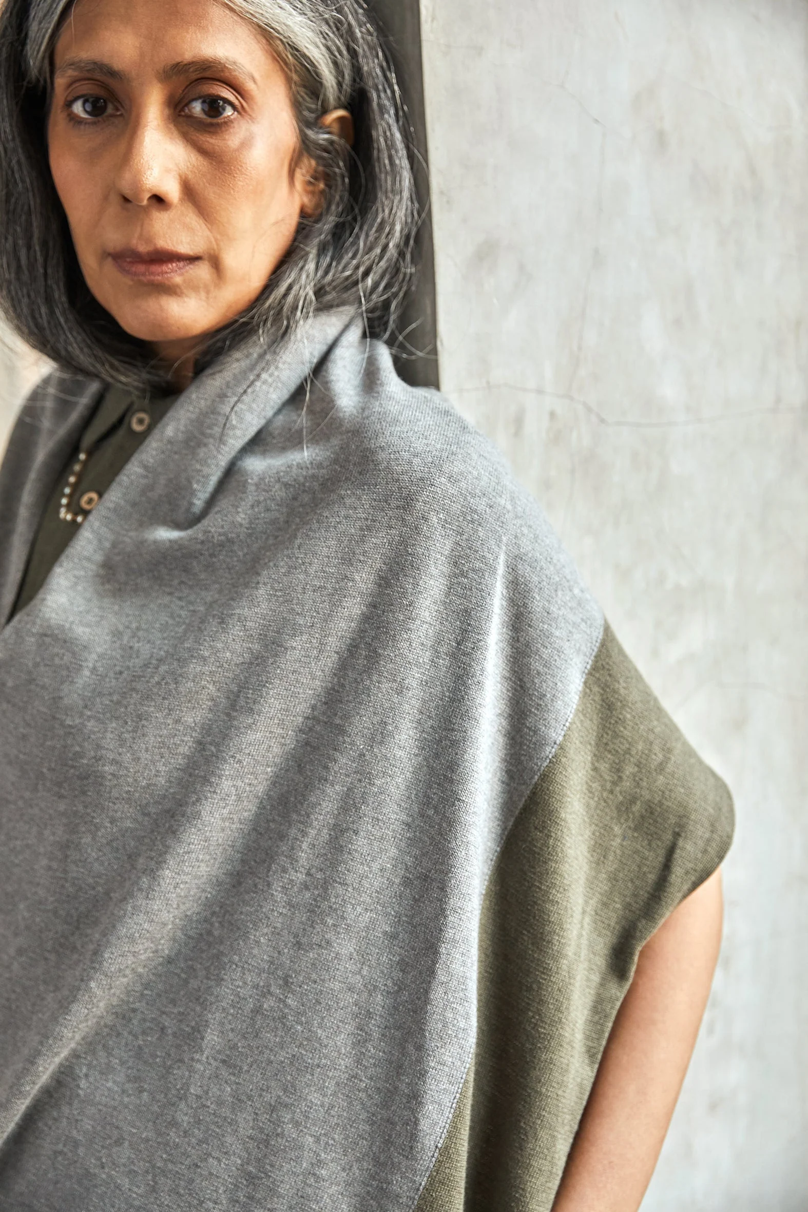Mist Poncho Scarf