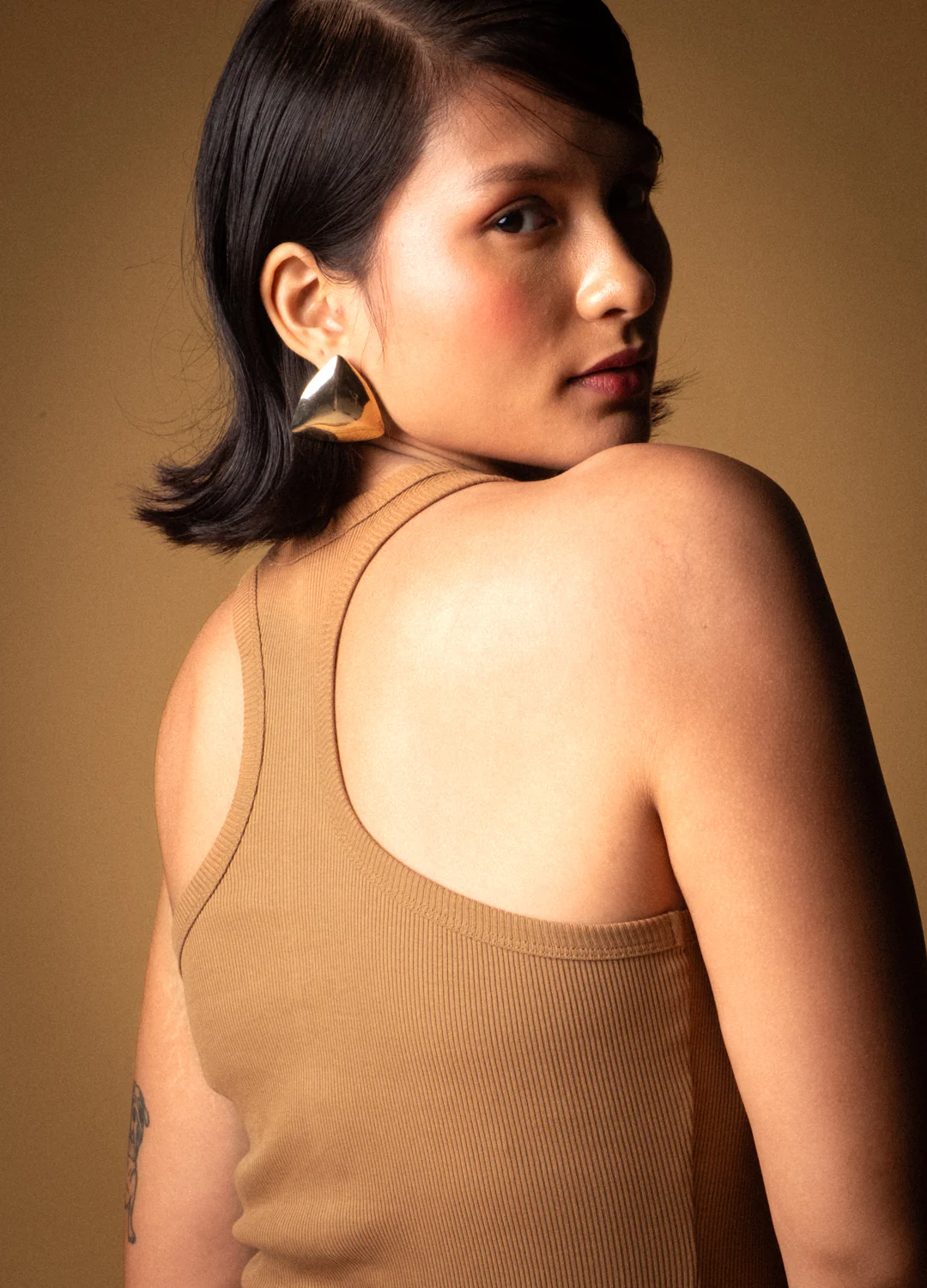 Mocha Racerback Tank