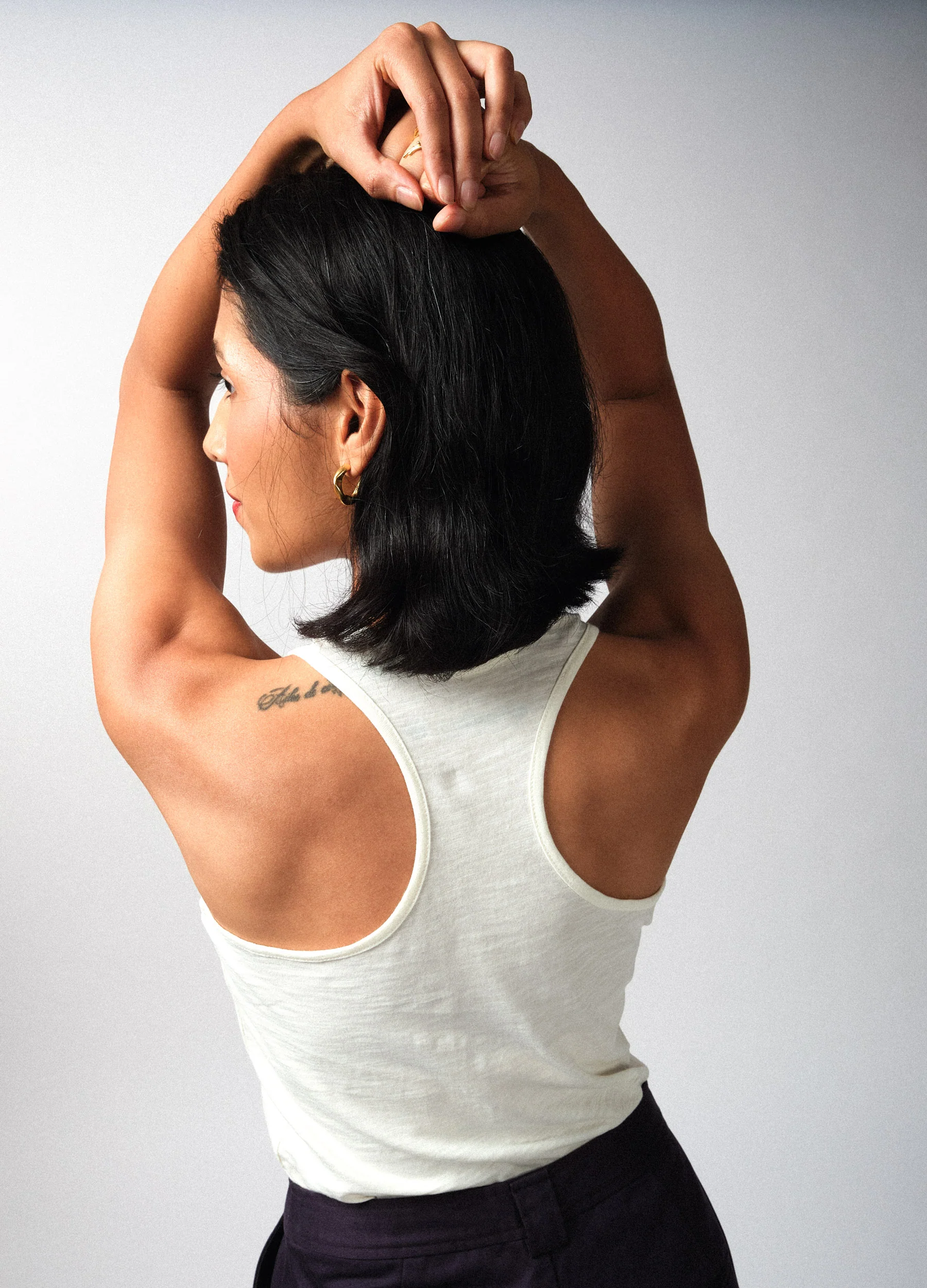 Coconut Milk Racerback Tank