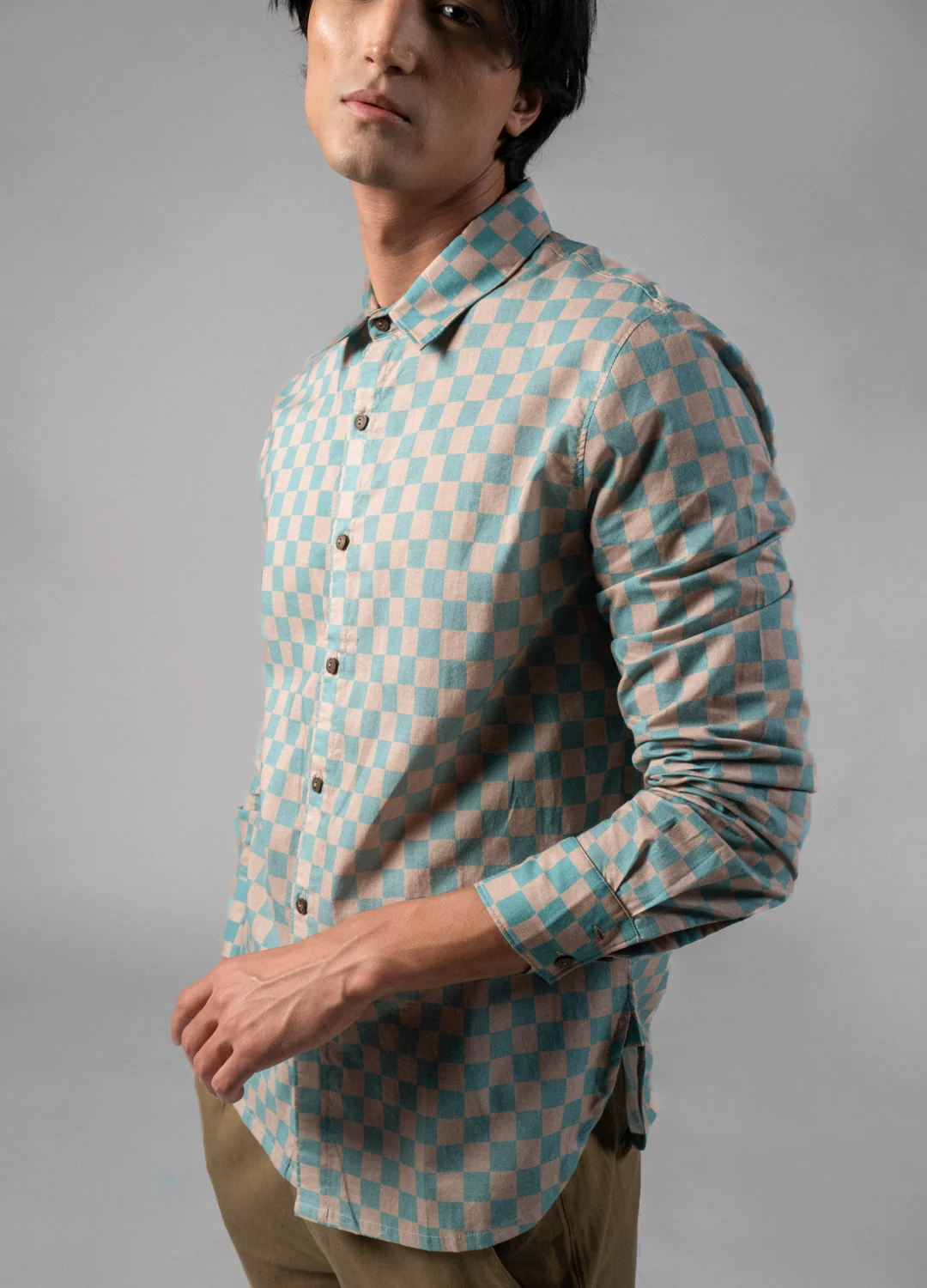 Trellis Checkers Everyday Shirt