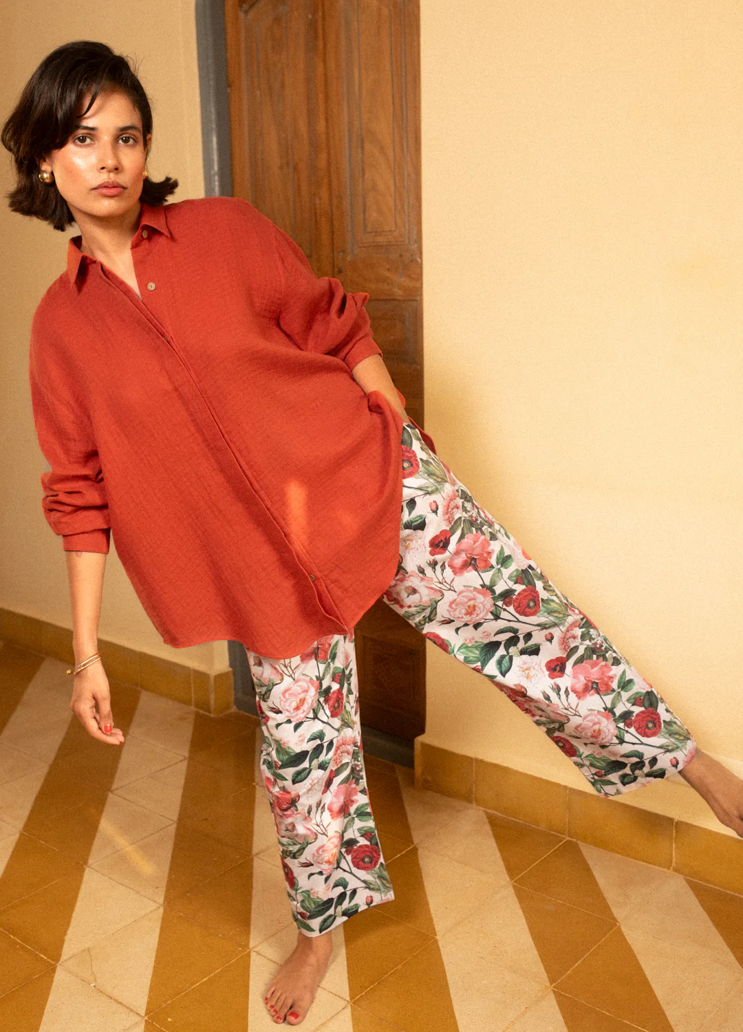 Sienna Button-Back Tunic