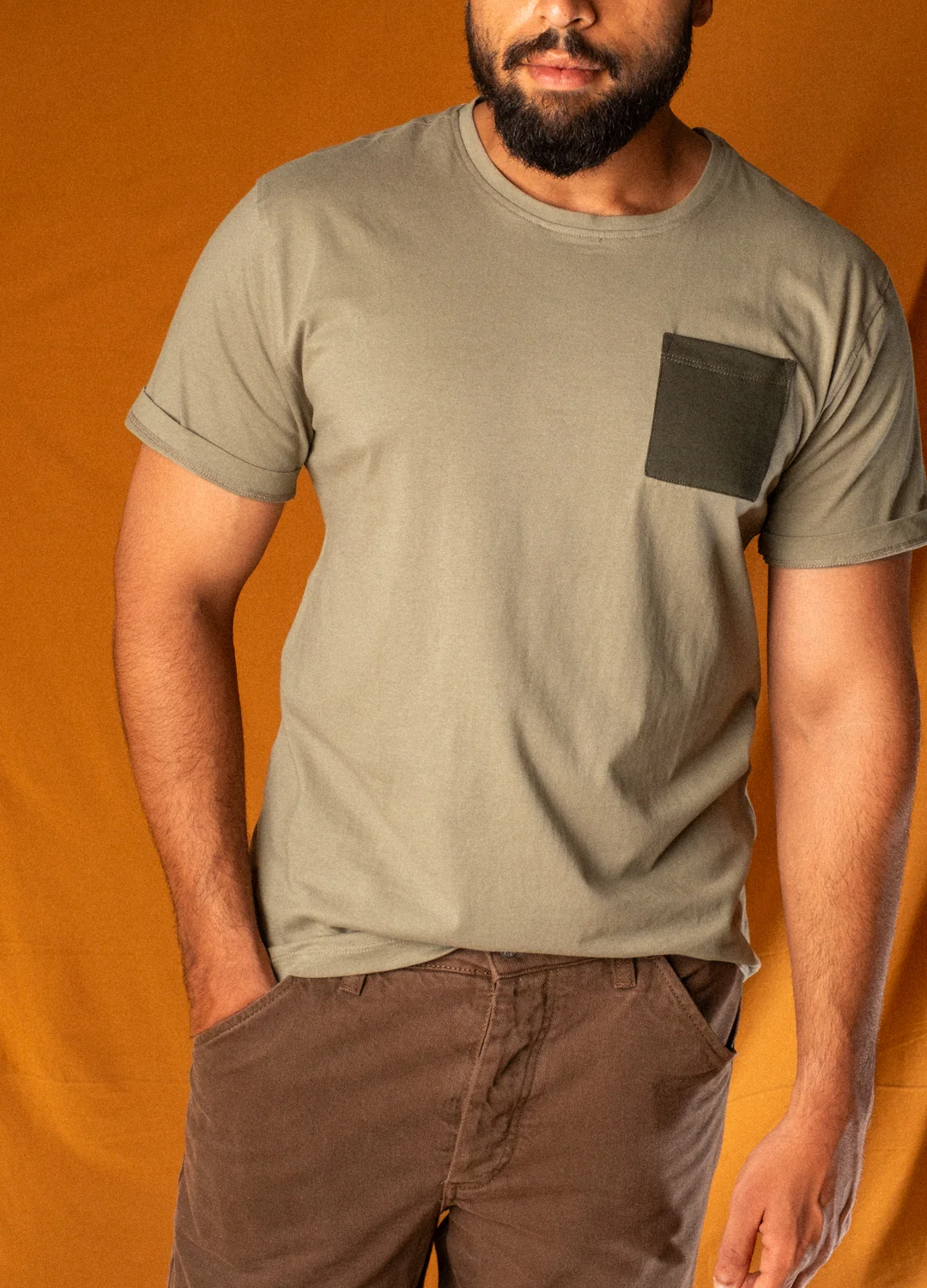 Moss Pocket Tee