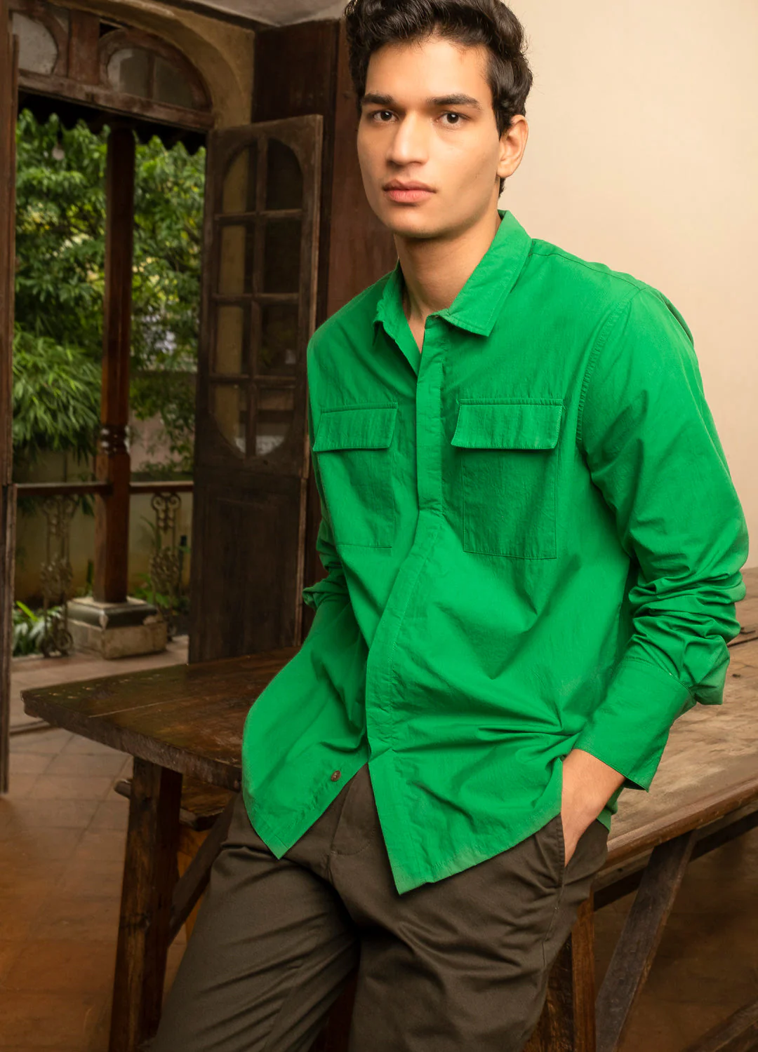 Gecko Flap Pocket Shirt