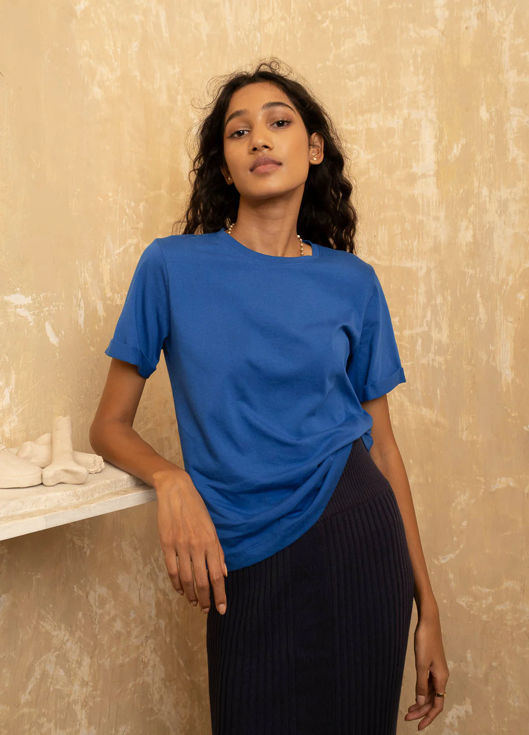 Cobalt Basic Tee