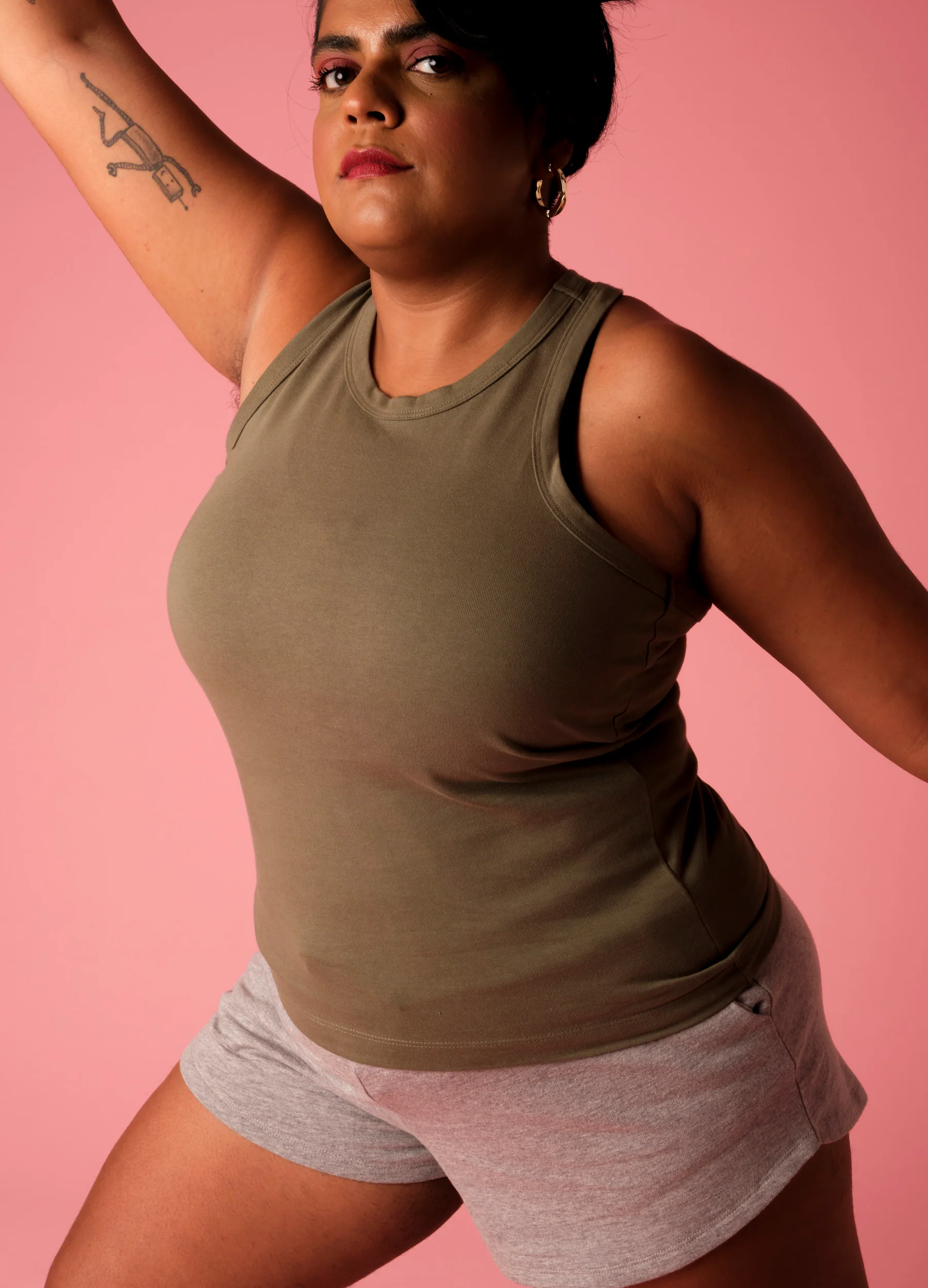 Moss Racerback Tank Top