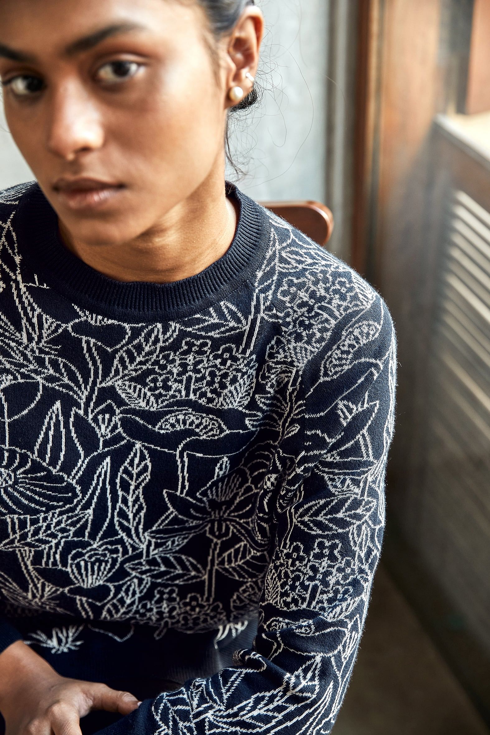 Eclipse Botanical Sweater