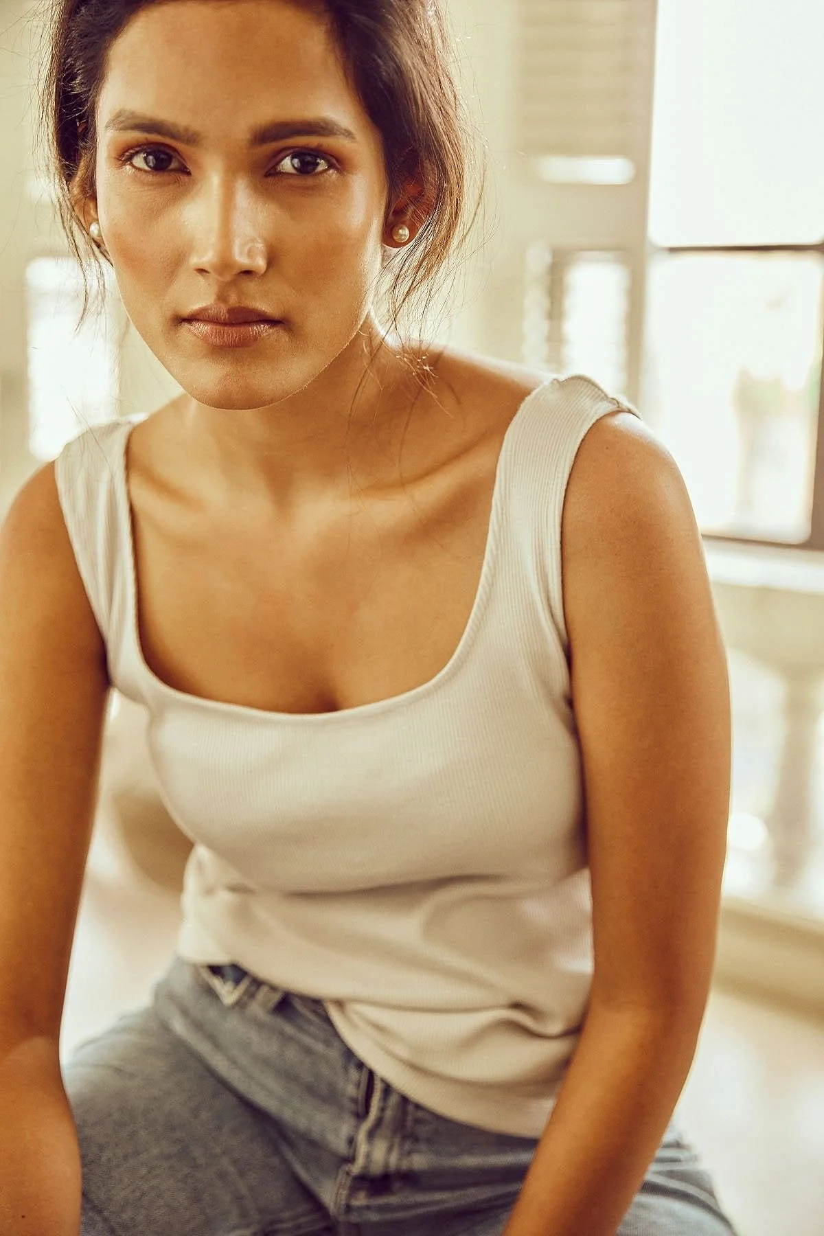 Coconut Milk Wide-Neck Tank