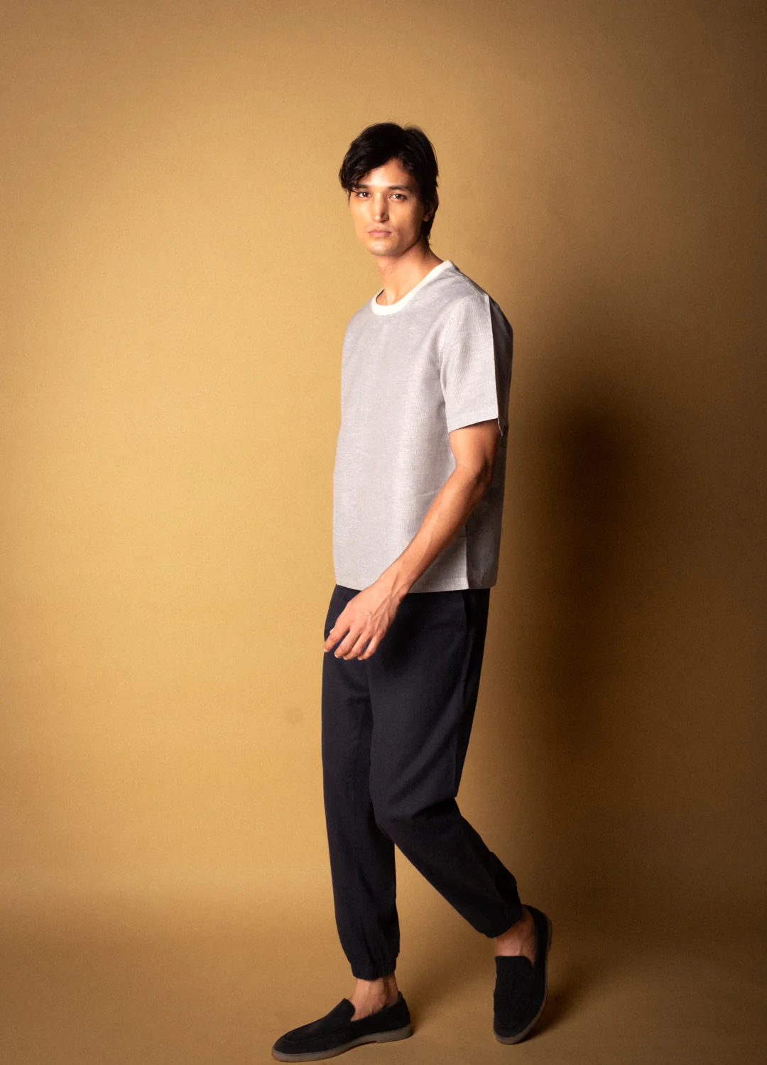 Stripe Linen Everyday Tee