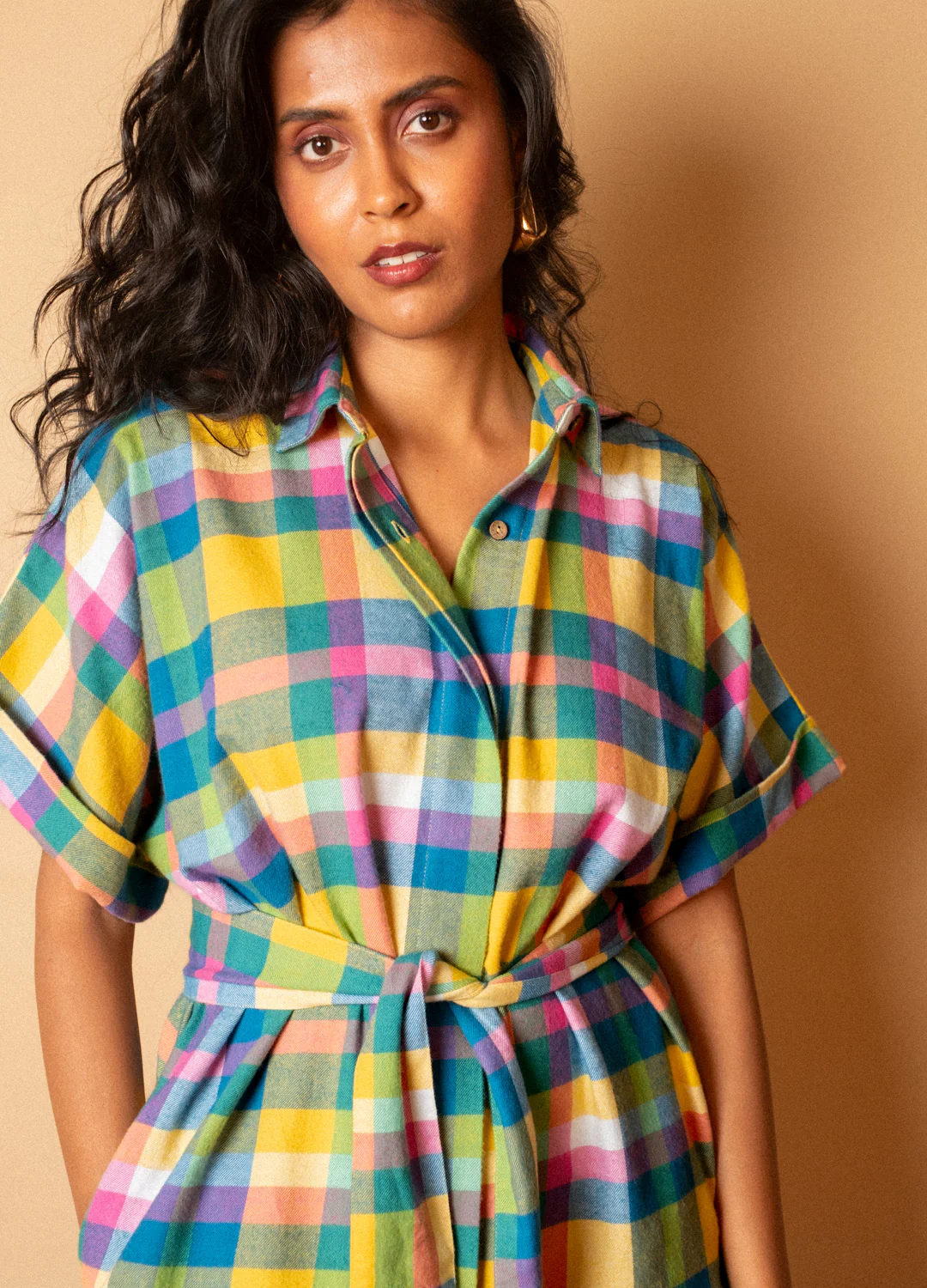 Picnic Shirt Dress
