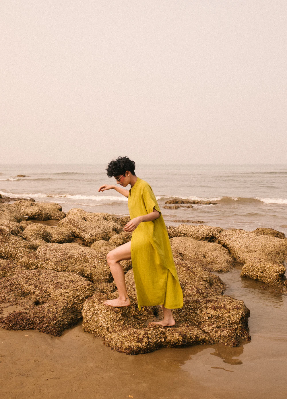 Avocado Shirt Kaftan