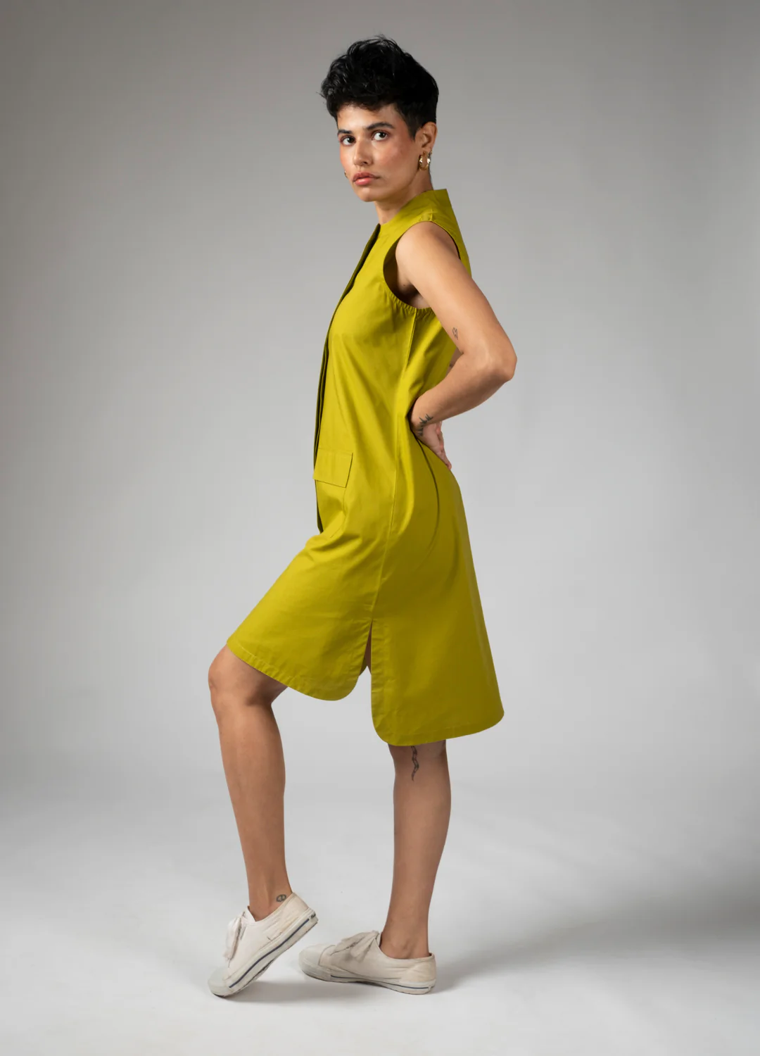 Avocado Utility Dress