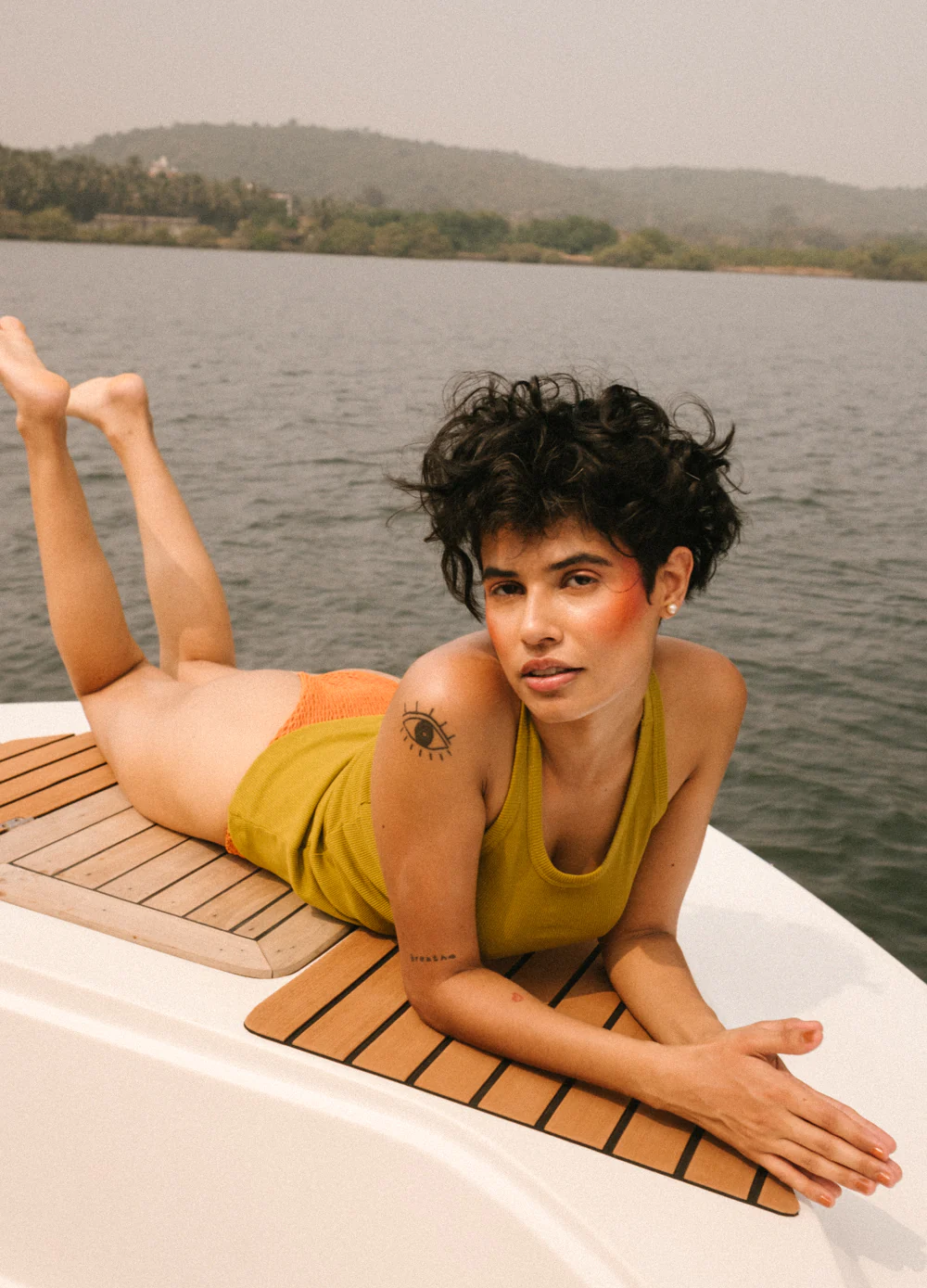 Avocado Racerback Tank