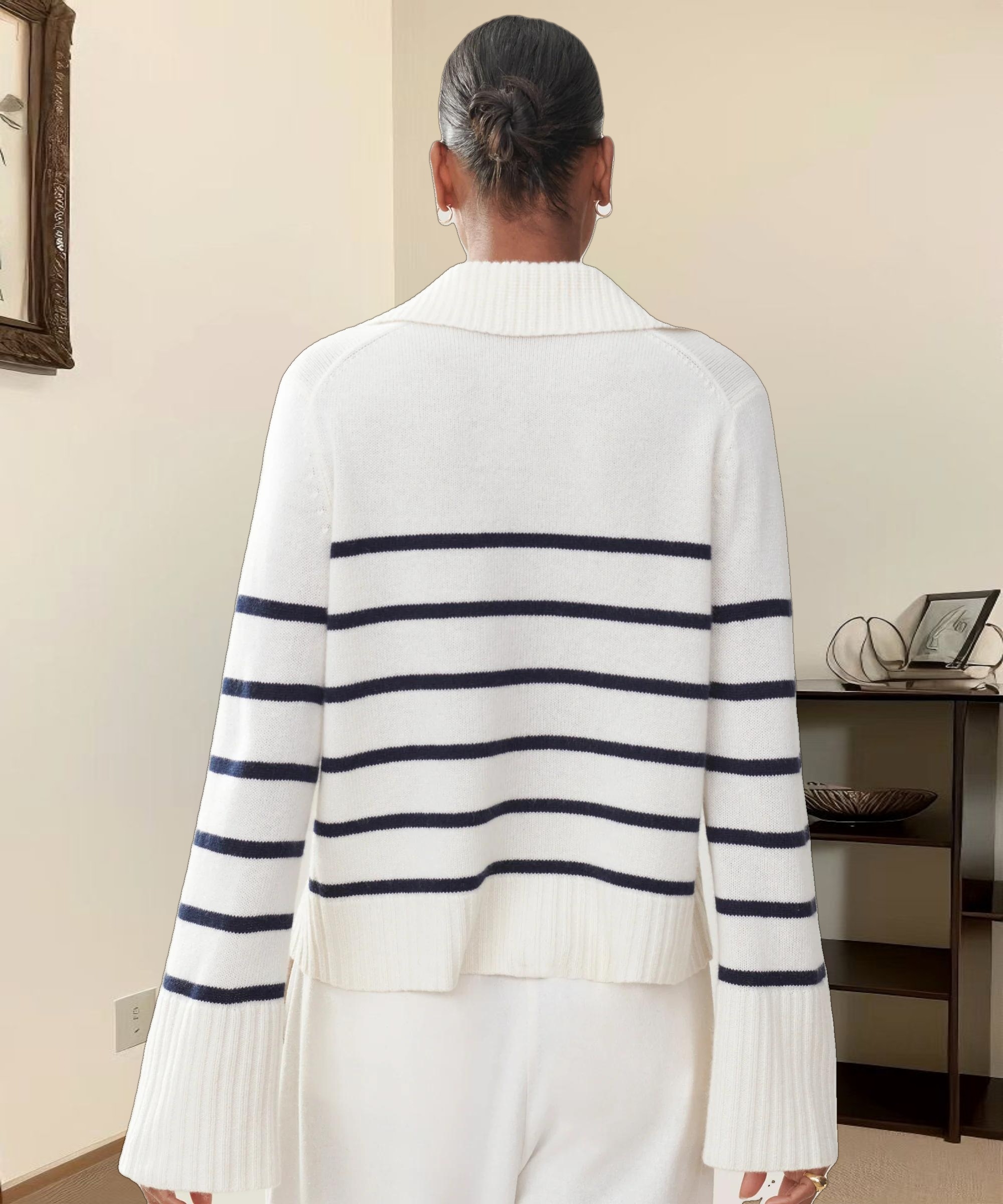 Cashmere Frances Polo