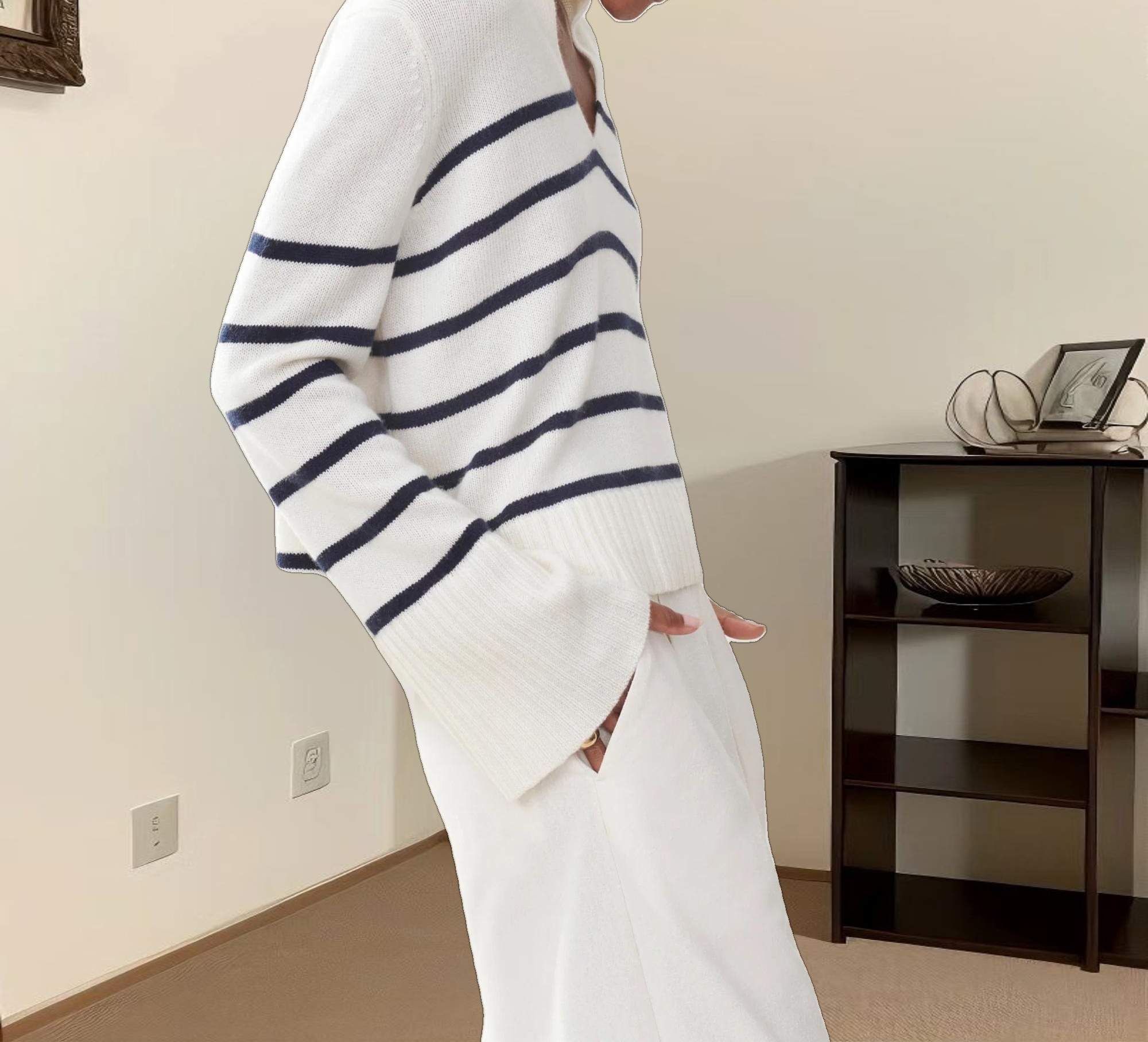 Cashmere Frances Polo