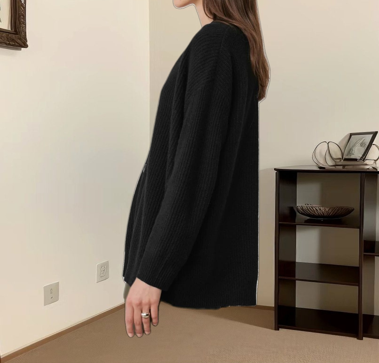 Cashmere Cocoon Cardigan