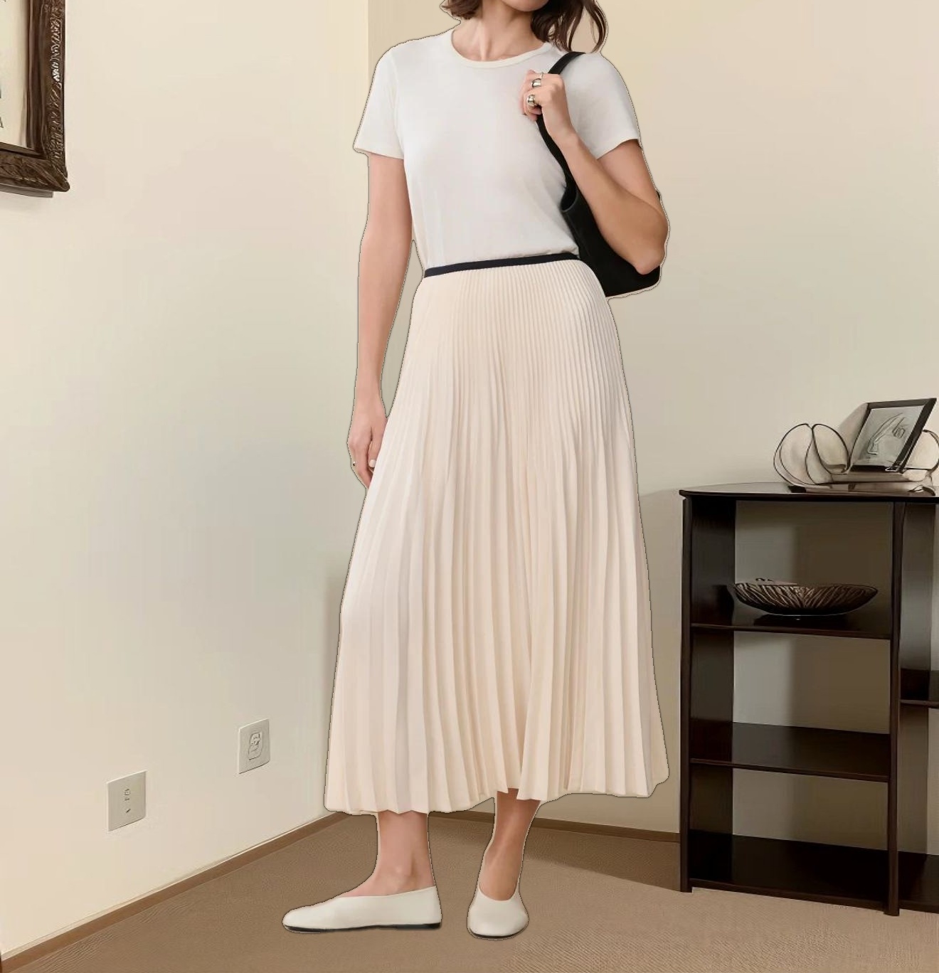 Pleated Skirt