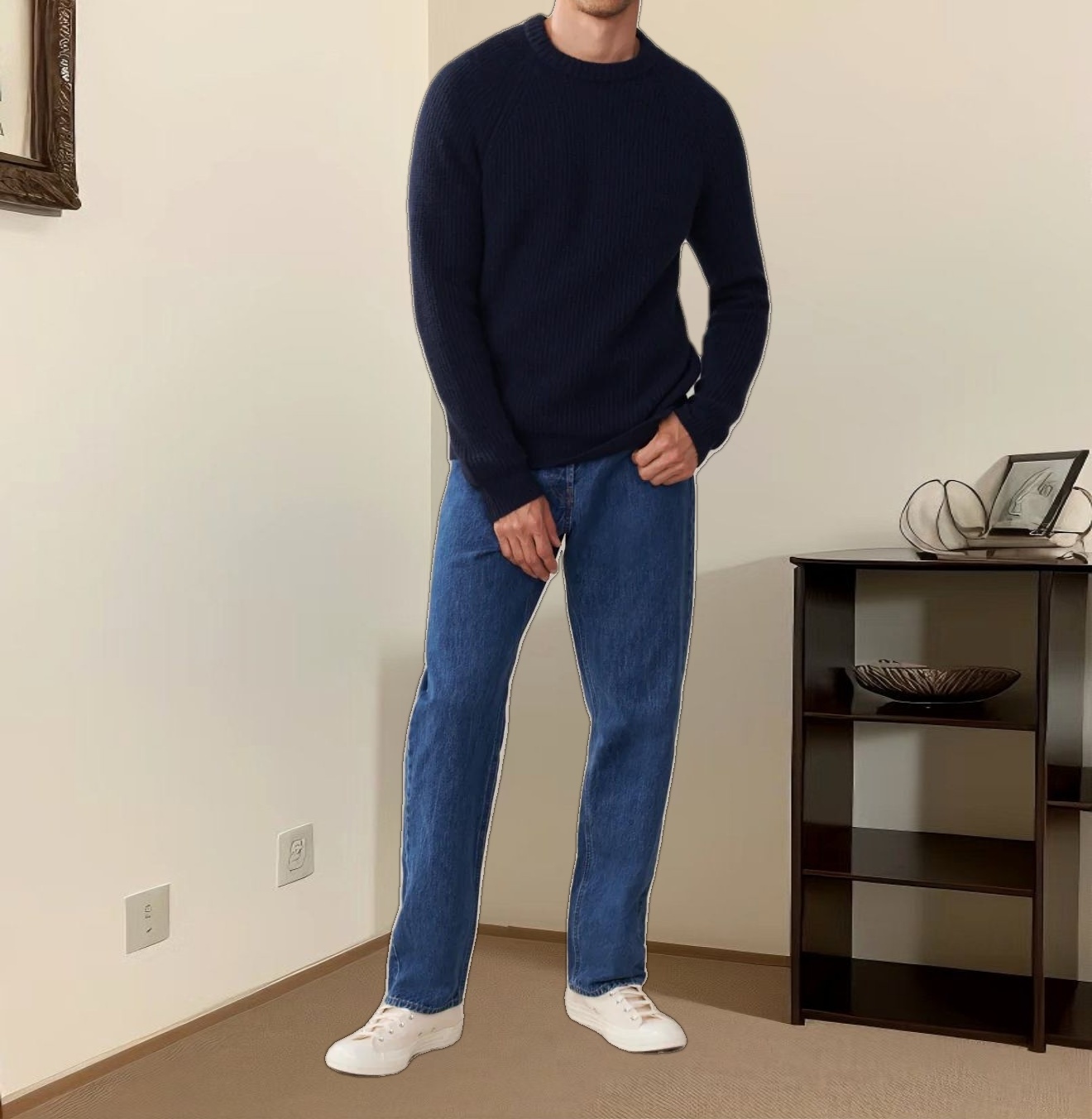 Men's Cashmere Fisherman