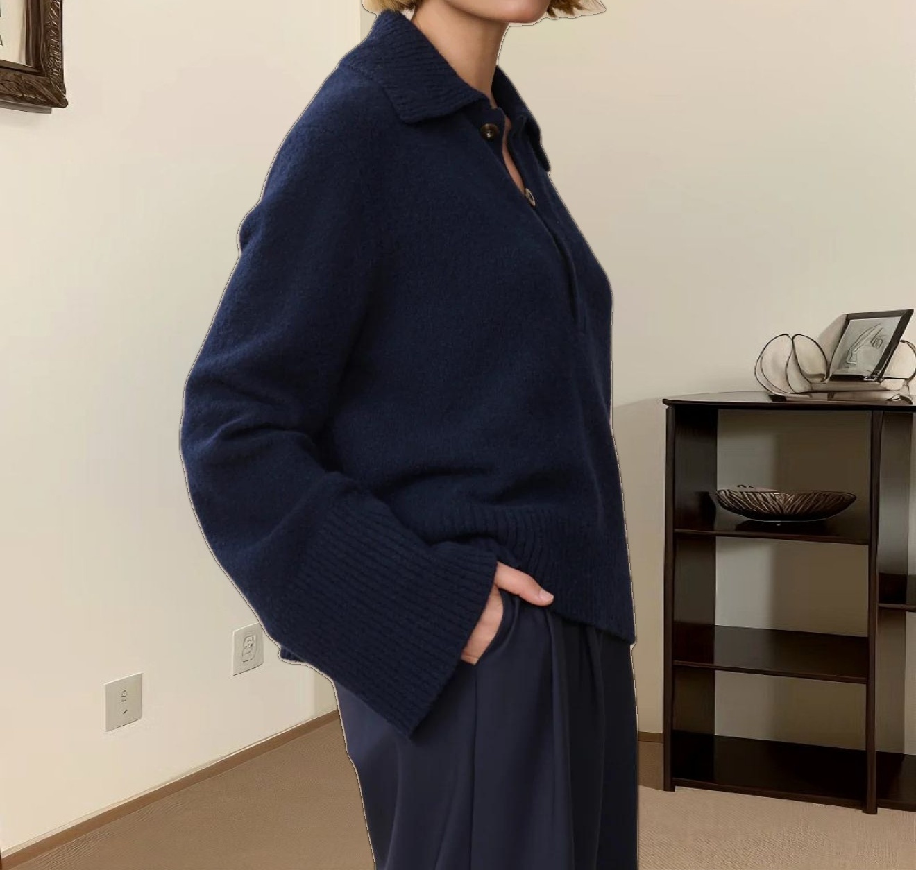 Cashmere Stevie Polo