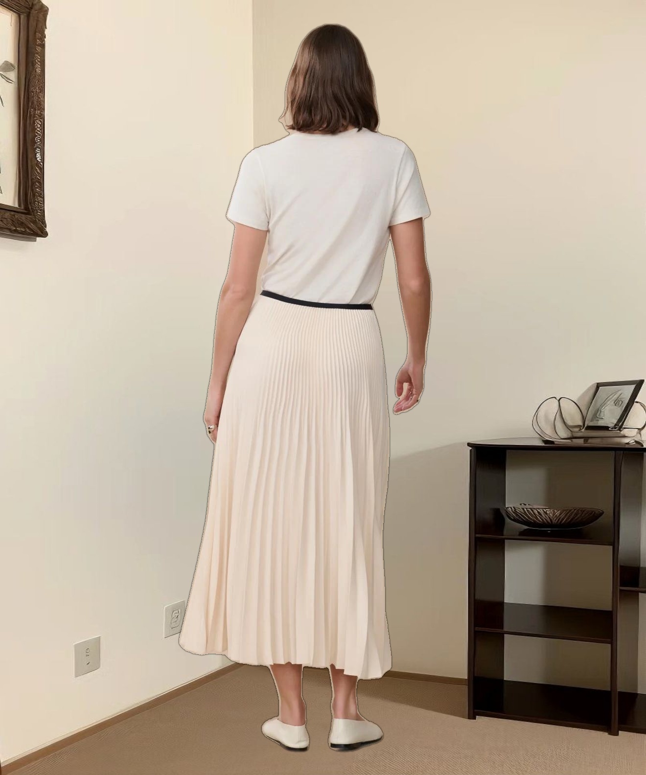 Pleated Skirt
